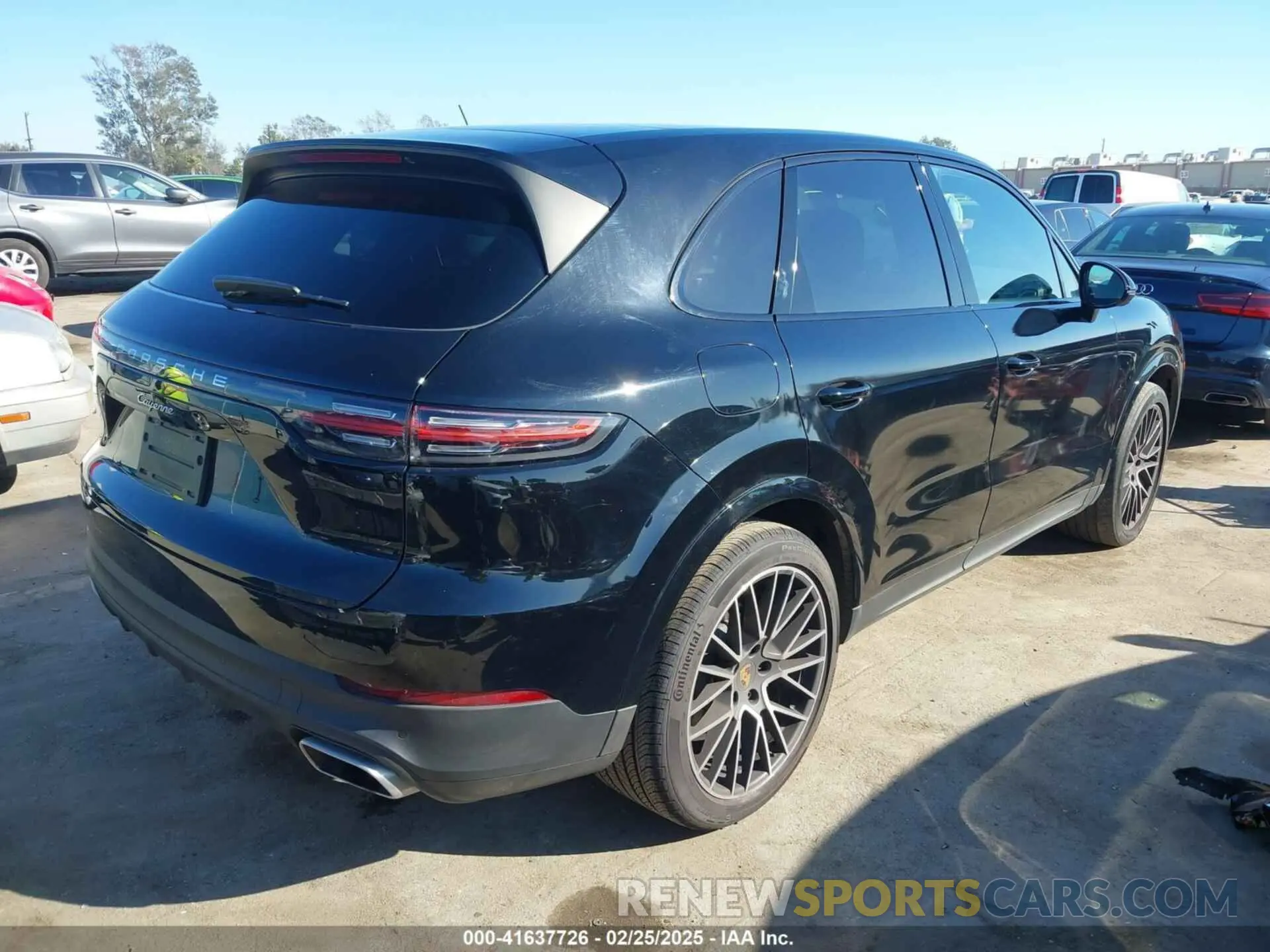 4 fotografías del automóvil dañado WP1AA2AY4PDA04037 PORSCHE CAYENNE 2023