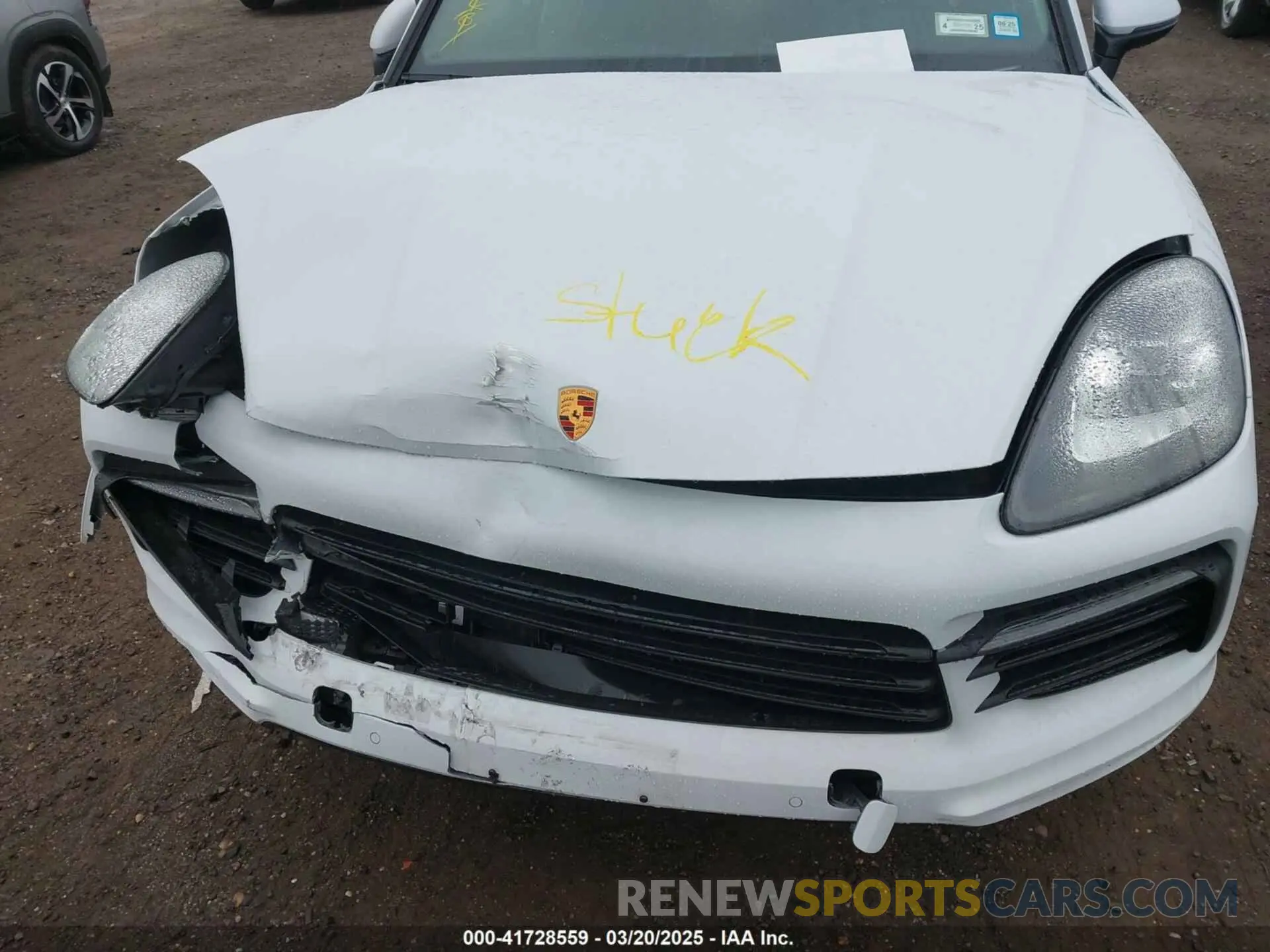 10 fotografías del automóvil dañado WP1AA2AY4PDA04474 PORSCHE CAYENNE 2023