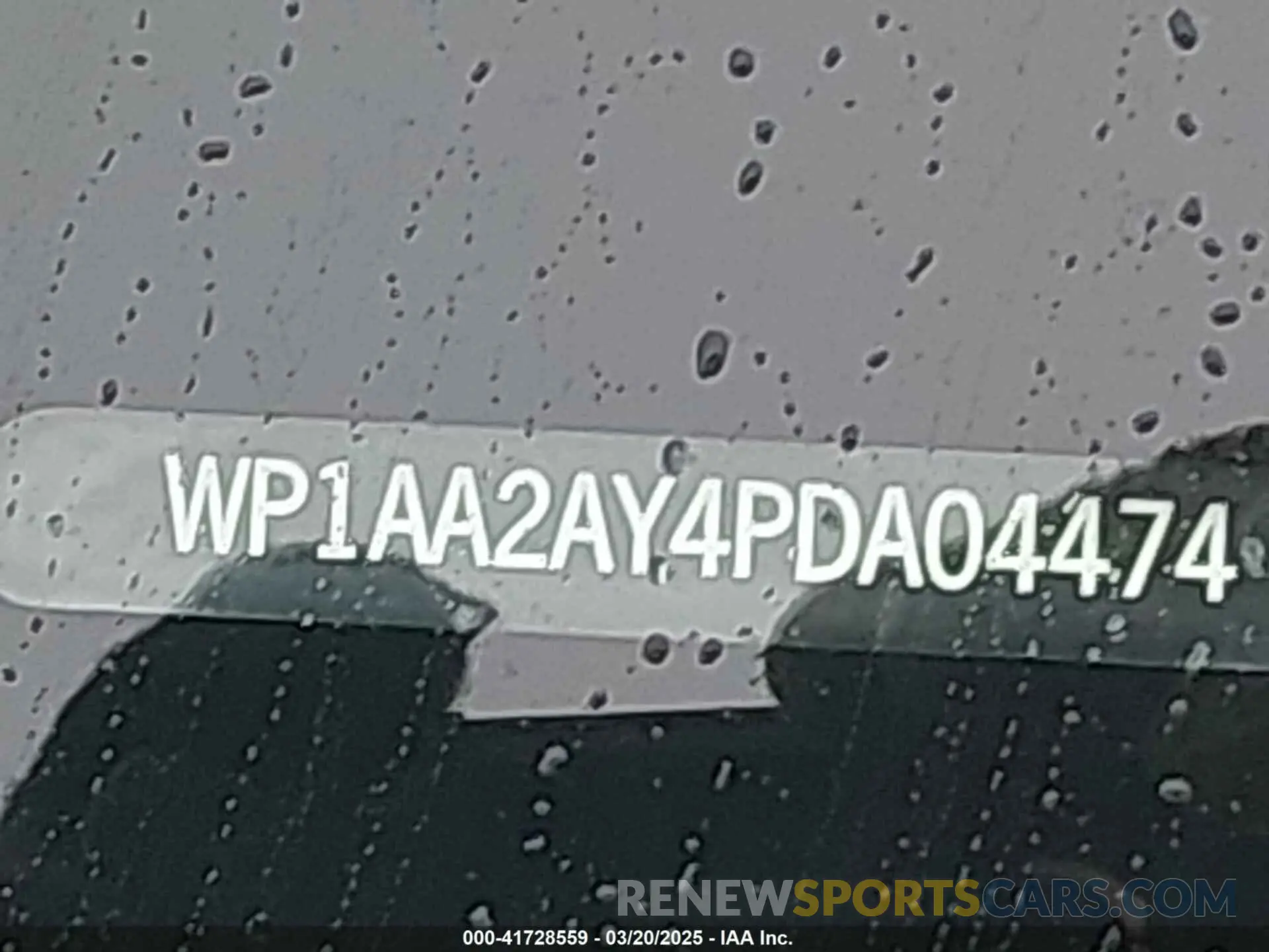 17 fotografías del automóvil dañado WP1AA2AY4PDA04474 PORSCHE CAYENNE 2023
