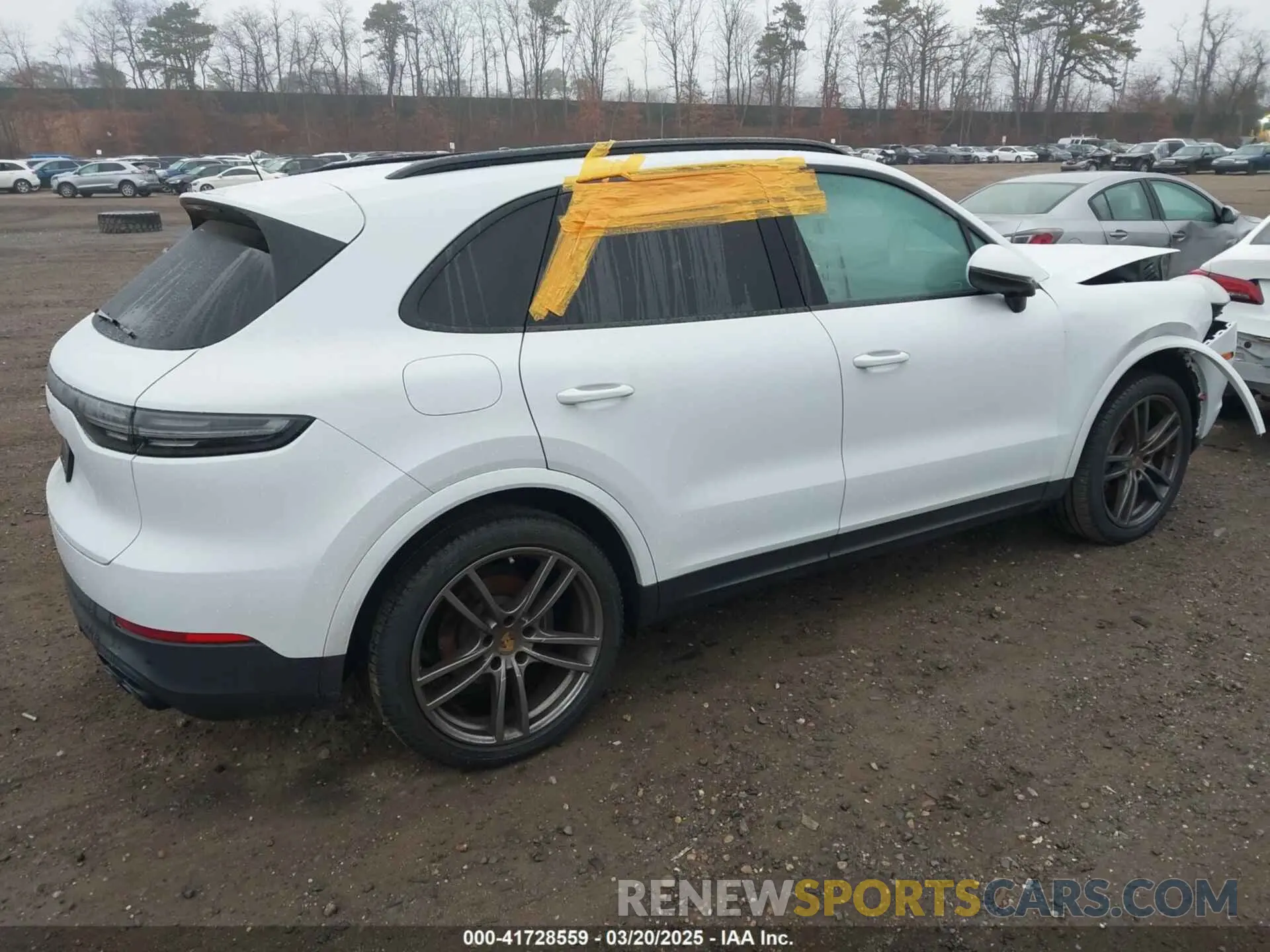 4 fotografías del automóvil dañado WP1AA2AY4PDA04474 PORSCHE CAYENNE 2023