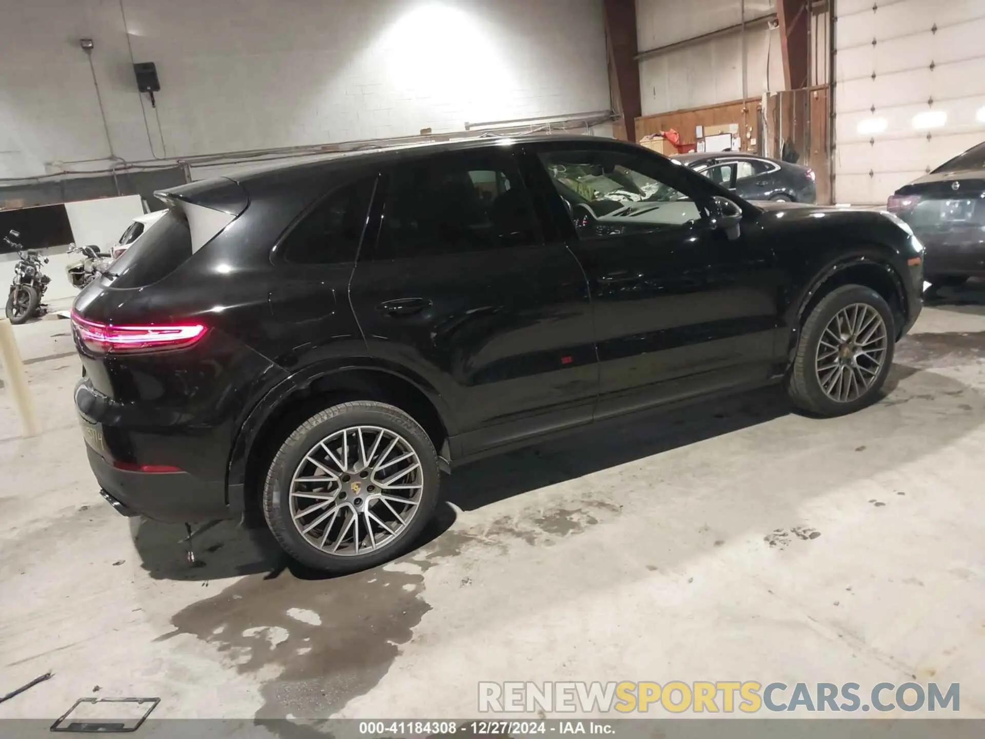 4 fotografías del automóvil dañado WP1AA2AY4PDA05799 PORSCHE CAYENNE 2023