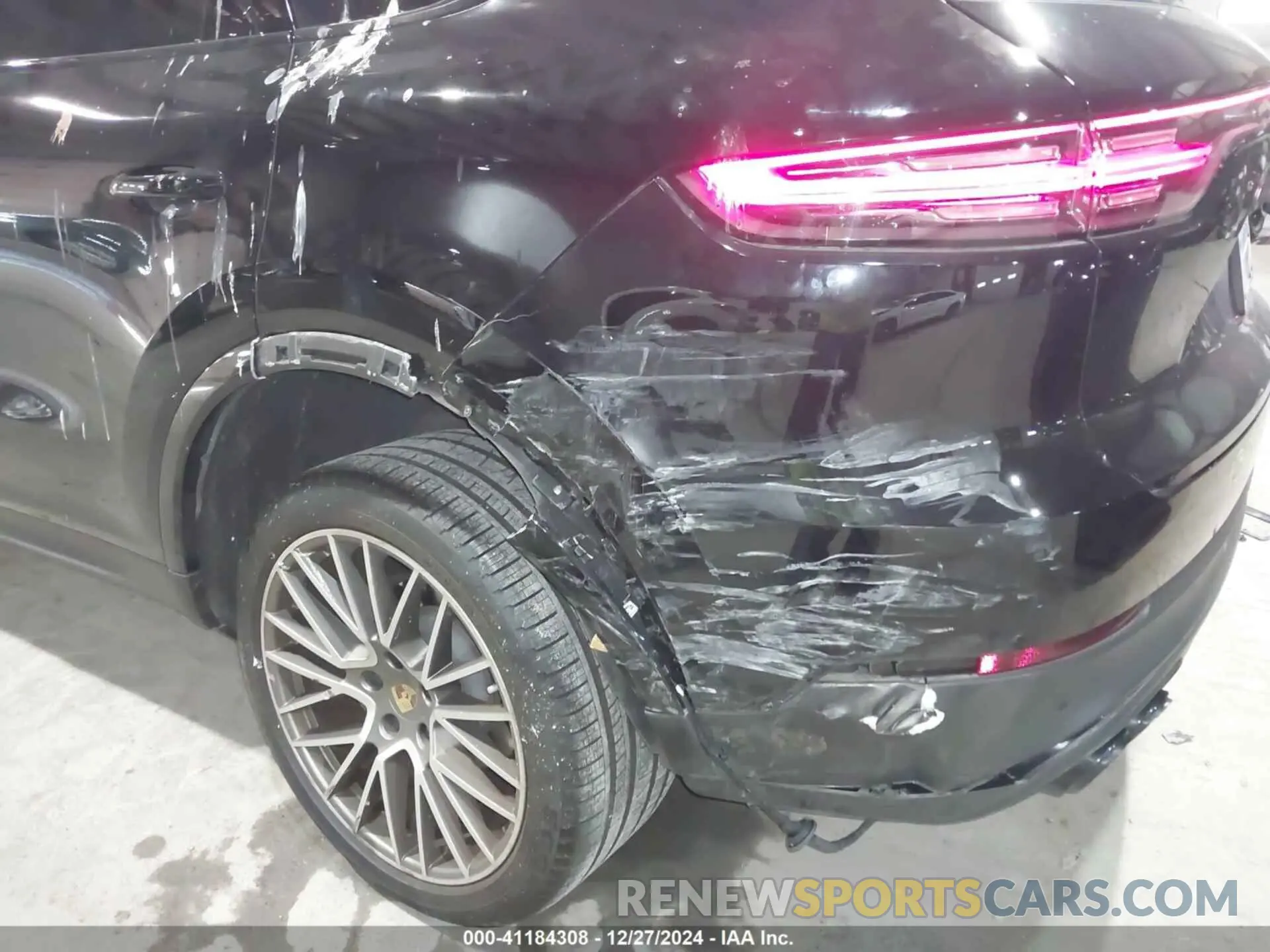 6 fotografías del automóvil dañado WP1AA2AY4PDA05799 PORSCHE CAYENNE 2023