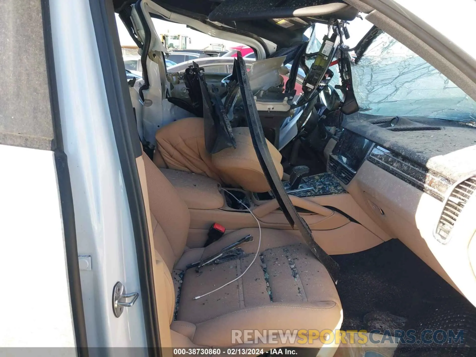 5 fotografías del automóvil dañado WP1AA2AY5PDA07688 PORSCHE CAYENNE 2023