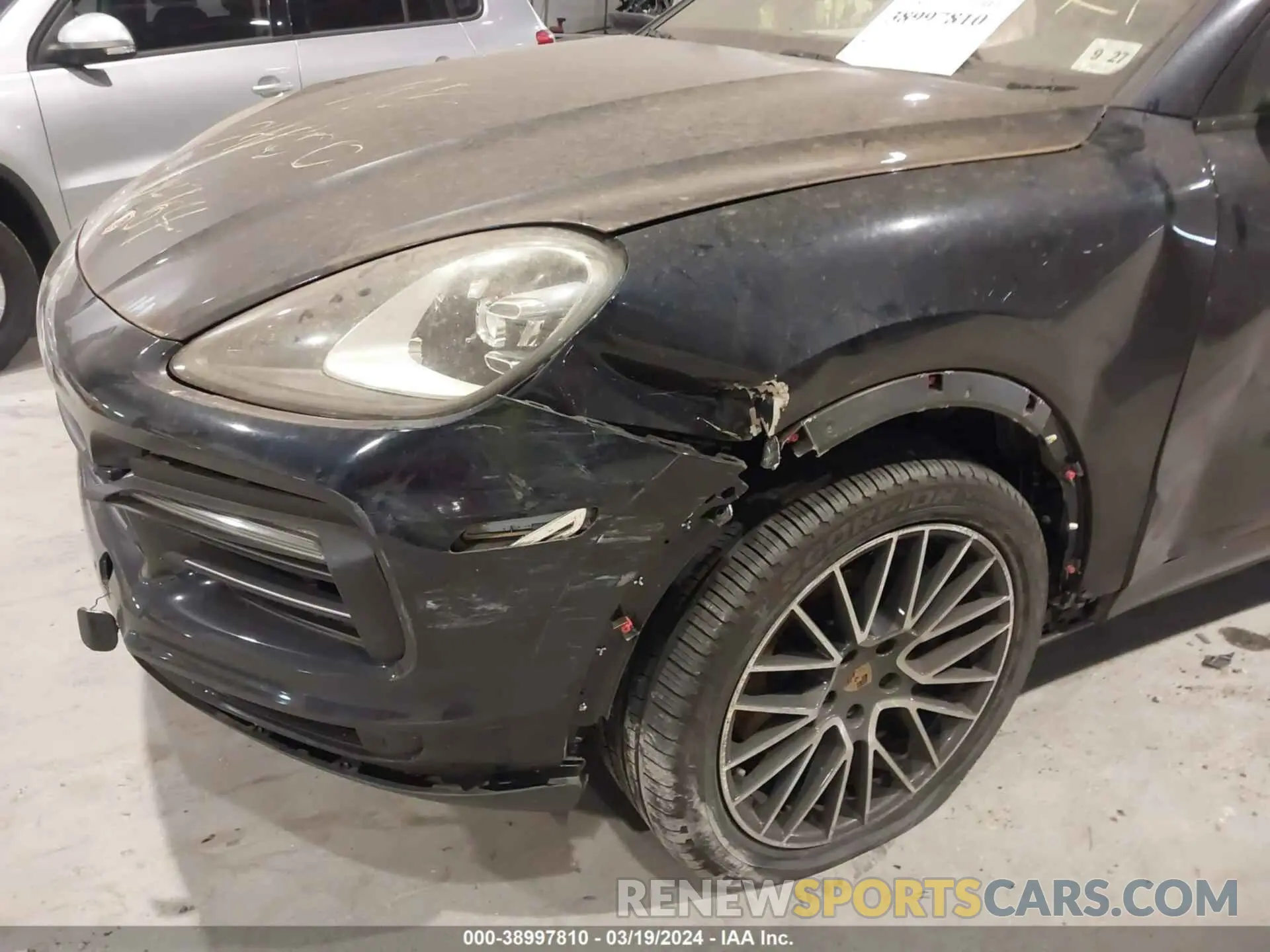 18 fotografías del automóvil dañado WP1AA2AY7PDA01066 PORSCHE CAYENNE 2023