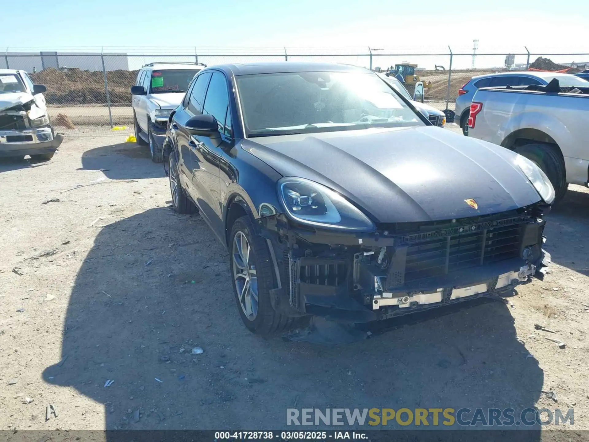 1 fotografías del automóvil dañado WP1AA2AY7PDA09992 PORSCHE CAYENNE 2023