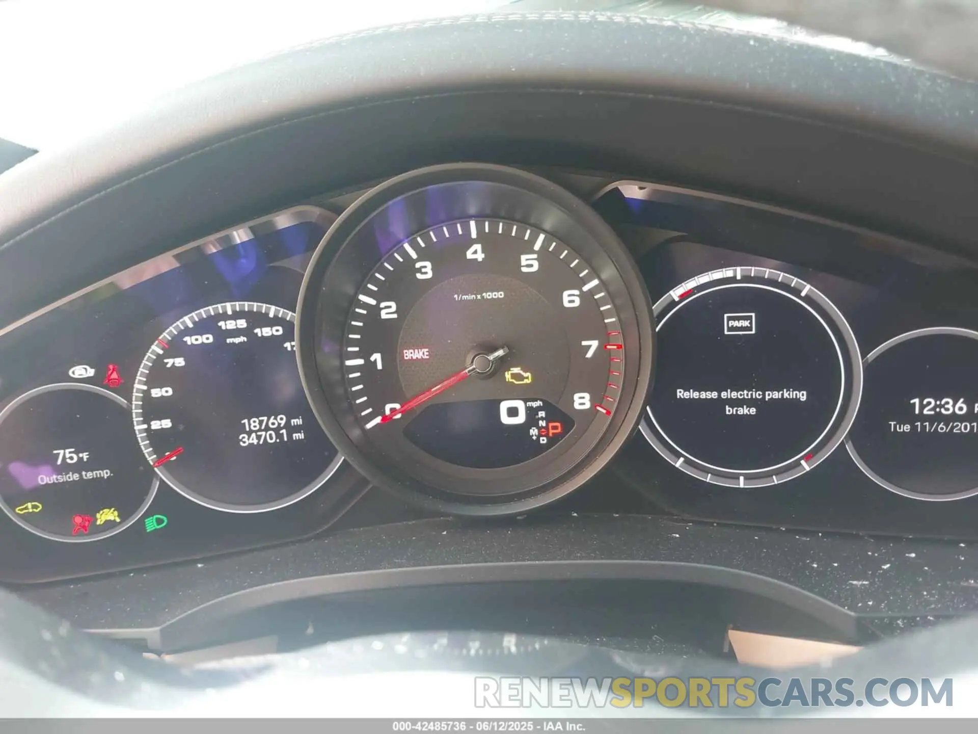 7 fotografías del automóvil dañado WP1AA2AY8PDA01206 PORSCHE CAYENNE 2023