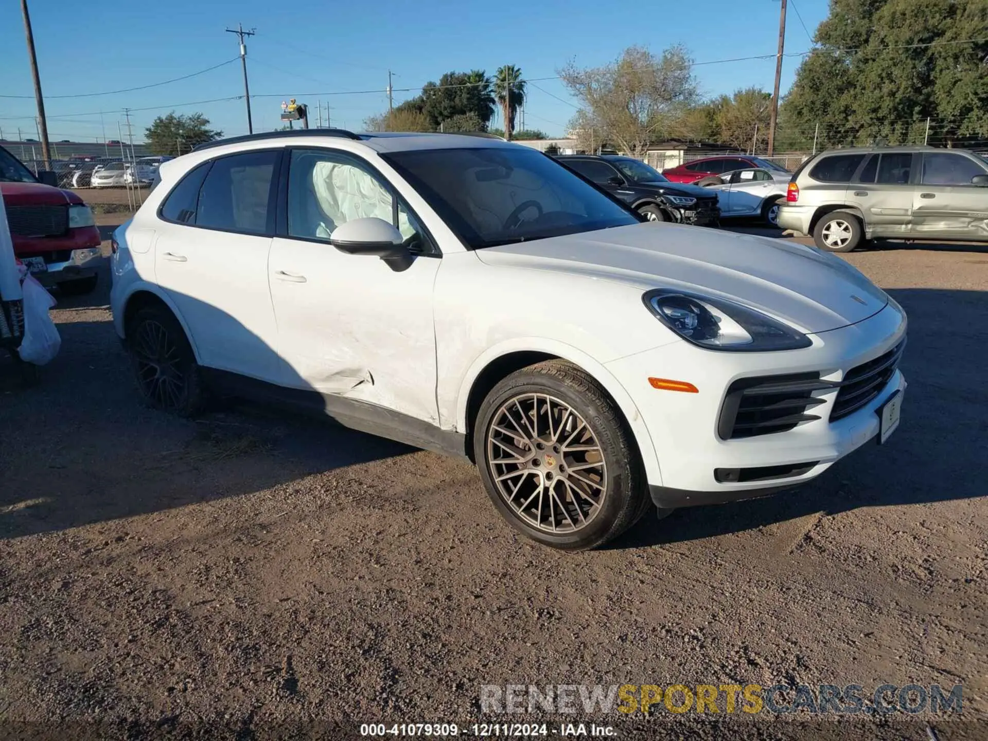 1 fotografías del automóvil dañado WP1AA2AY8PDA07149 PORSCHE CAYENNE 2023
