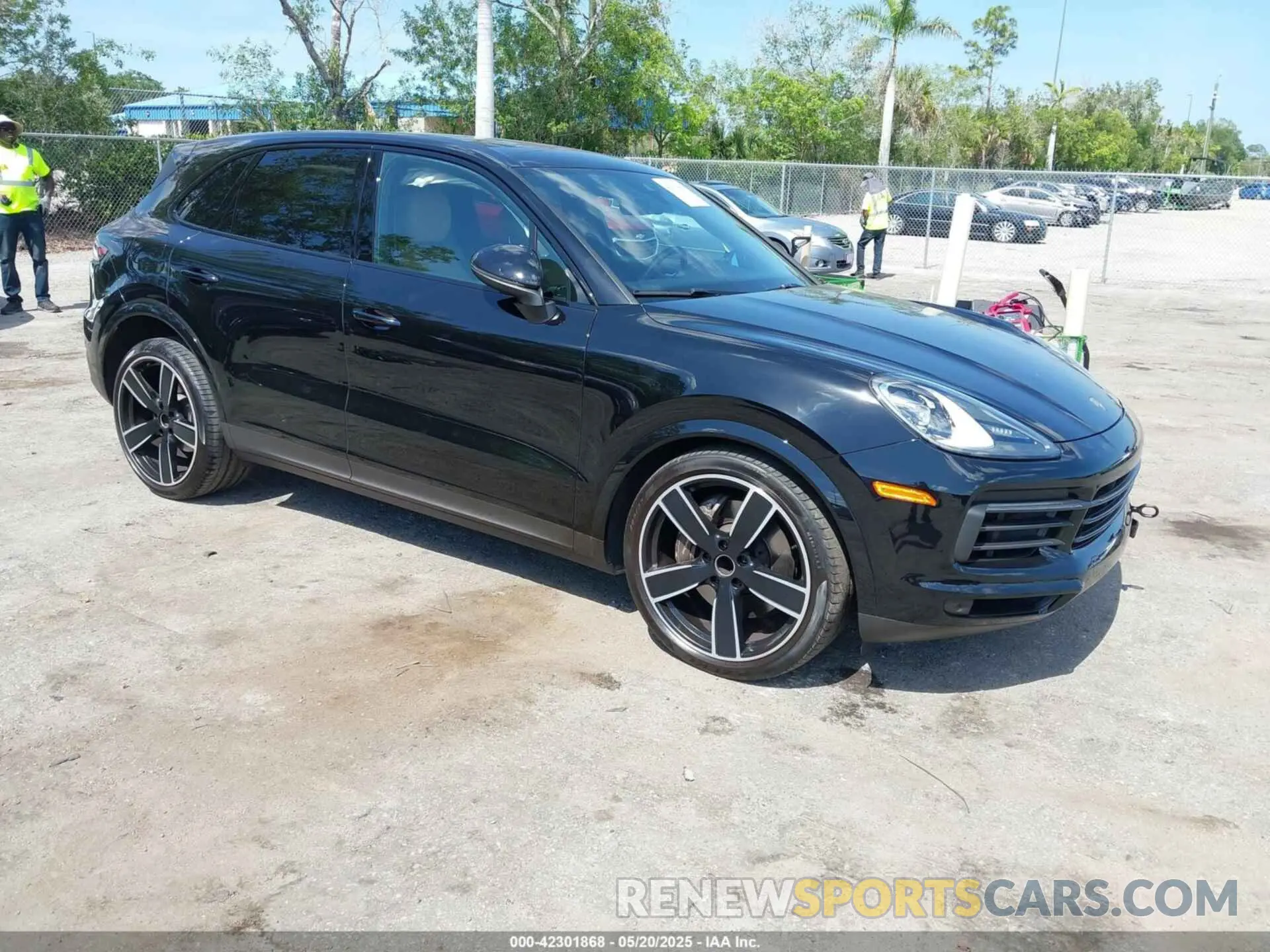 1 fotografías del automóvil dañado WP1AA2AYXPDA01076 PORSCHE CAYENNE 2023