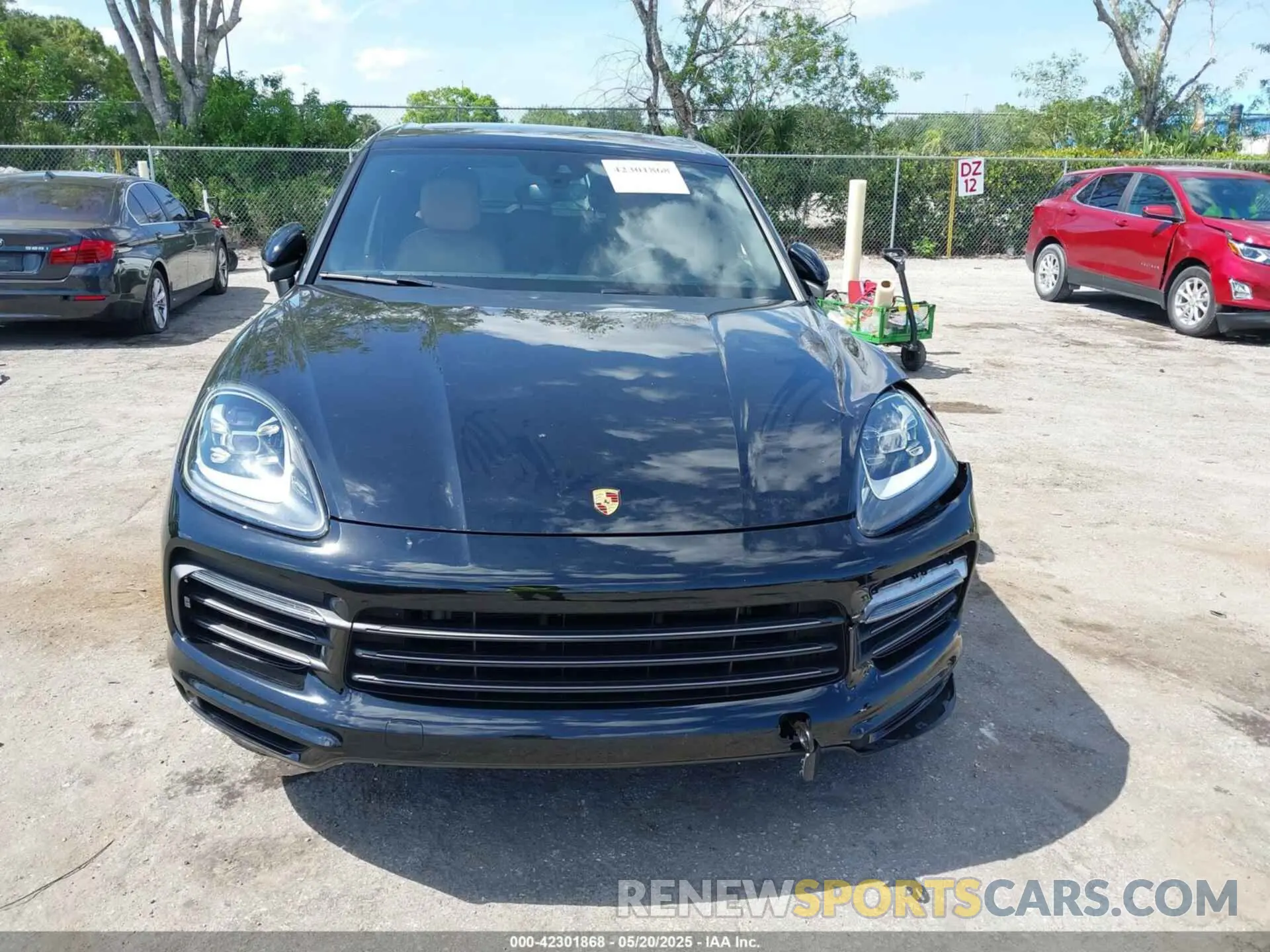 12 fotografías del automóvil dañado WP1AA2AYXPDA01076 PORSCHE CAYENNE 2023