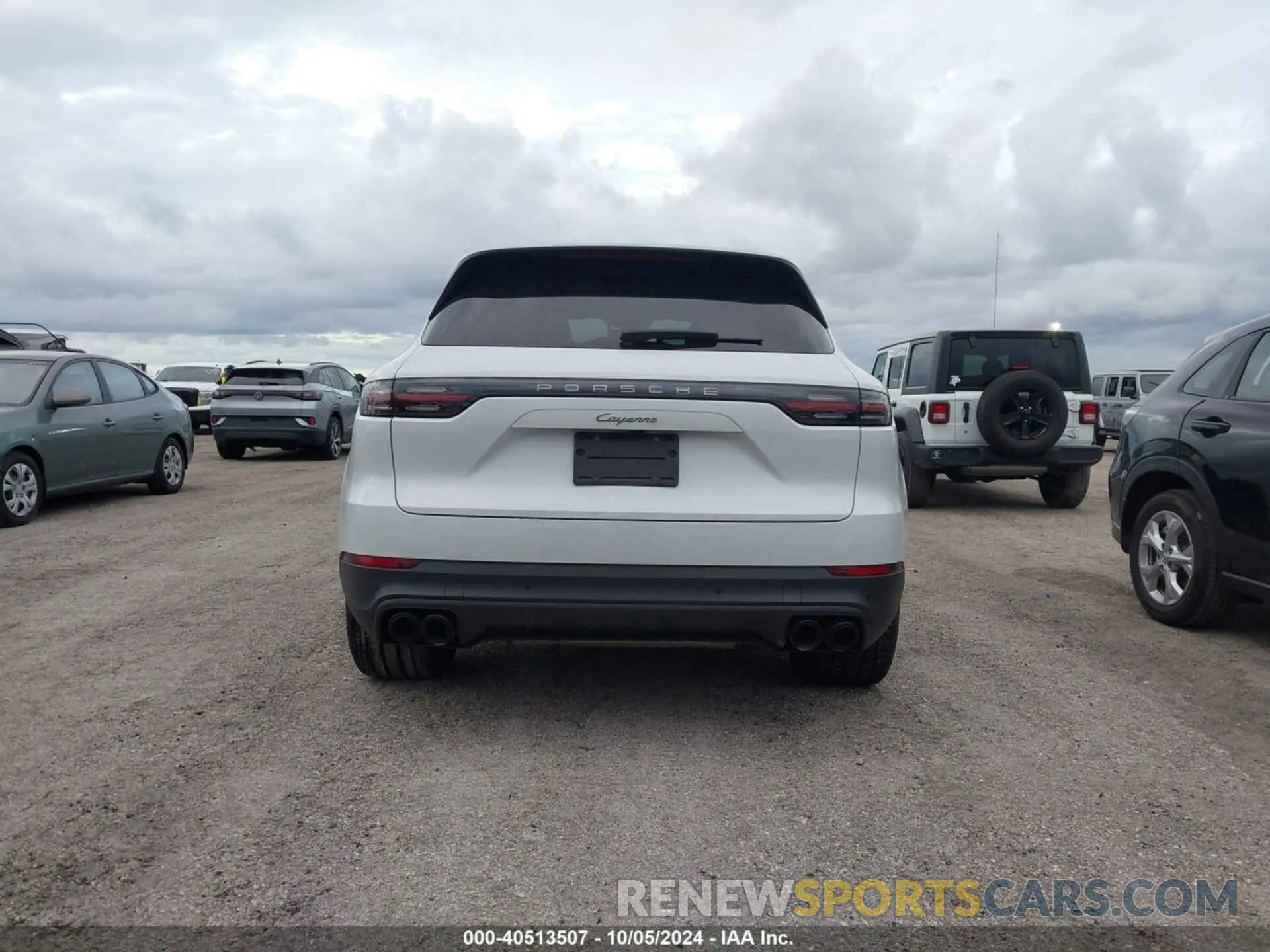 16 fotografías del automóvil dañado WP1AA2AYXPDA04091 PORSCHE CAYENNE 2023