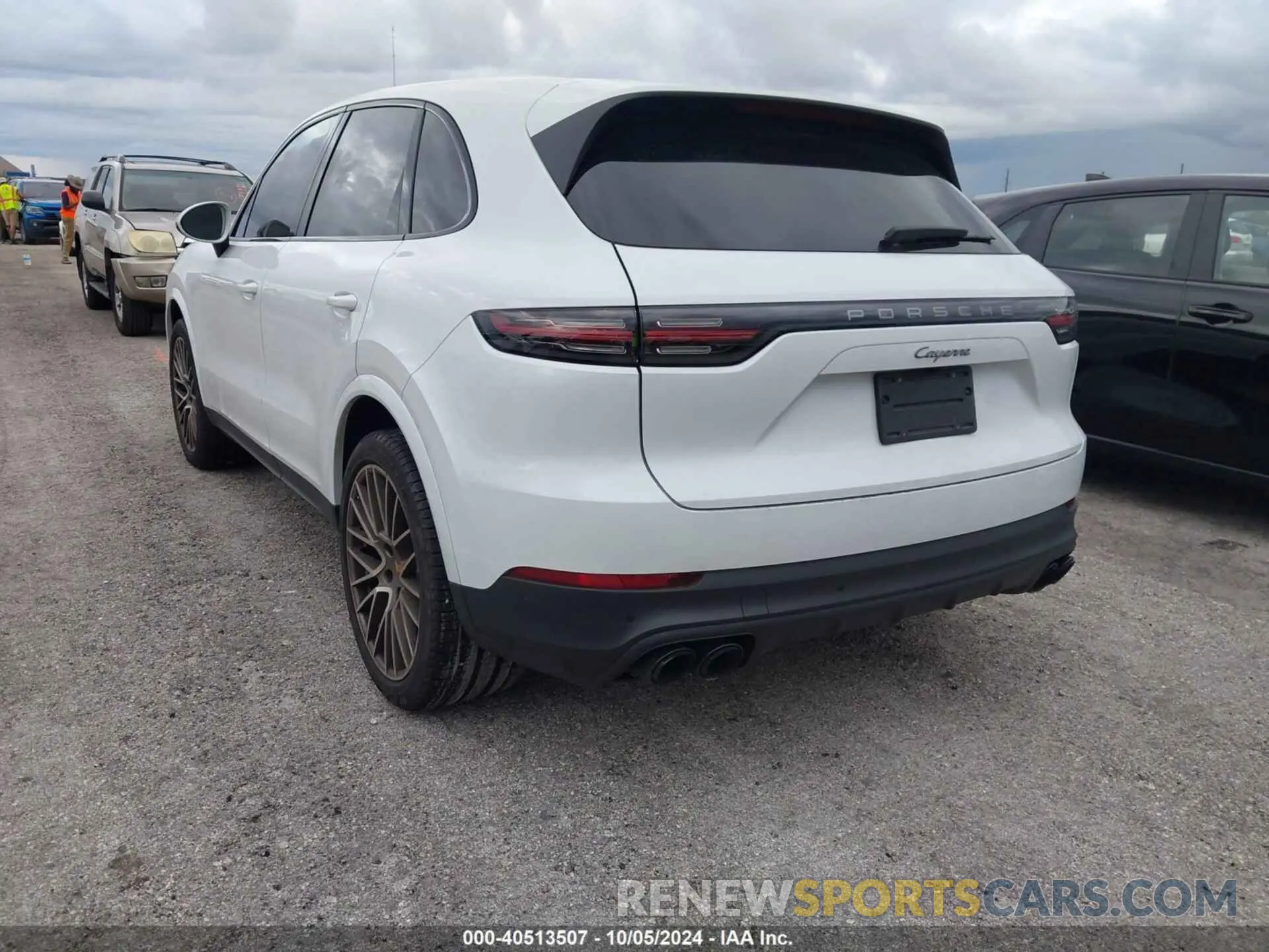 3 fotografías del automóvil dañado WP1AA2AYXPDA04091 PORSCHE CAYENNE 2023