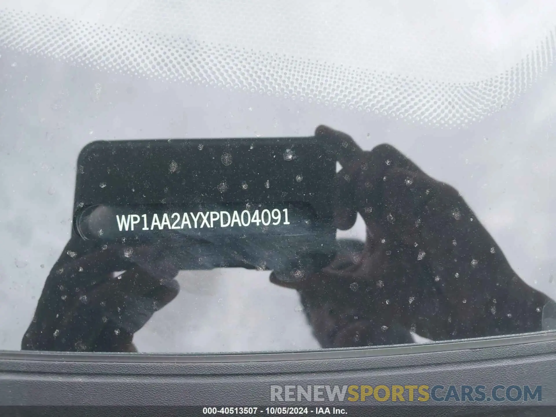 9 fotografías del automóvil dañado WP1AA2AYXPDA04091 PORSCHE CAYENNE 2023