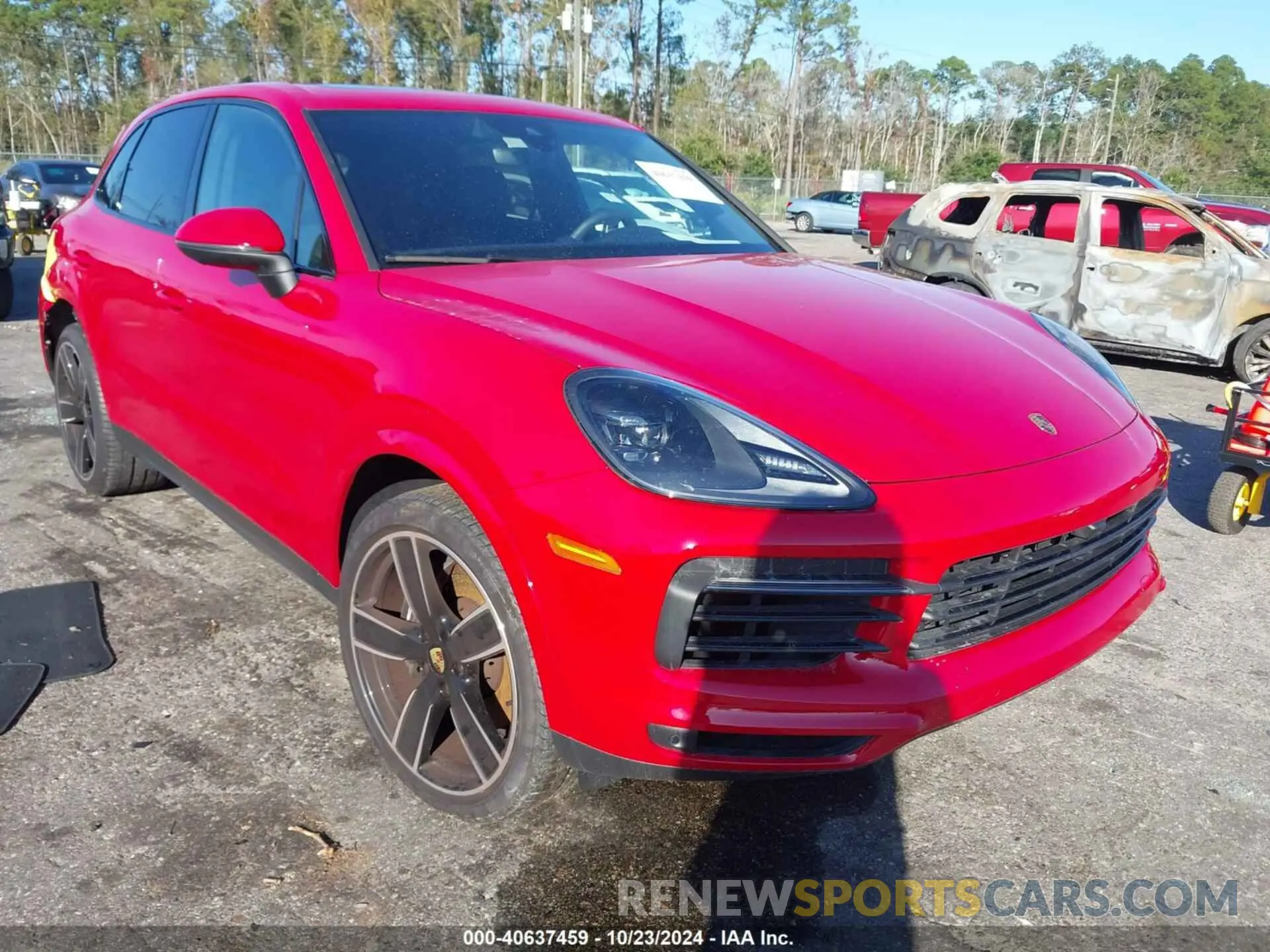 1 fotografías del automóvil dañado WP1AA2AYXPDA07265 PORSCHE CAYENNE 2023