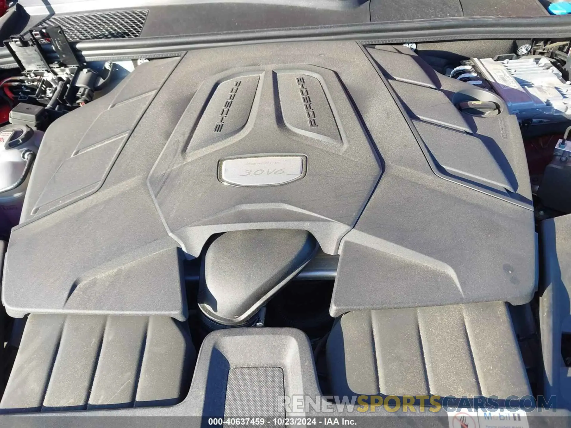 10 fotografías del automóvil dañado WP1AA2AYXPDA07265 PORSCHE CAYENNE 2023