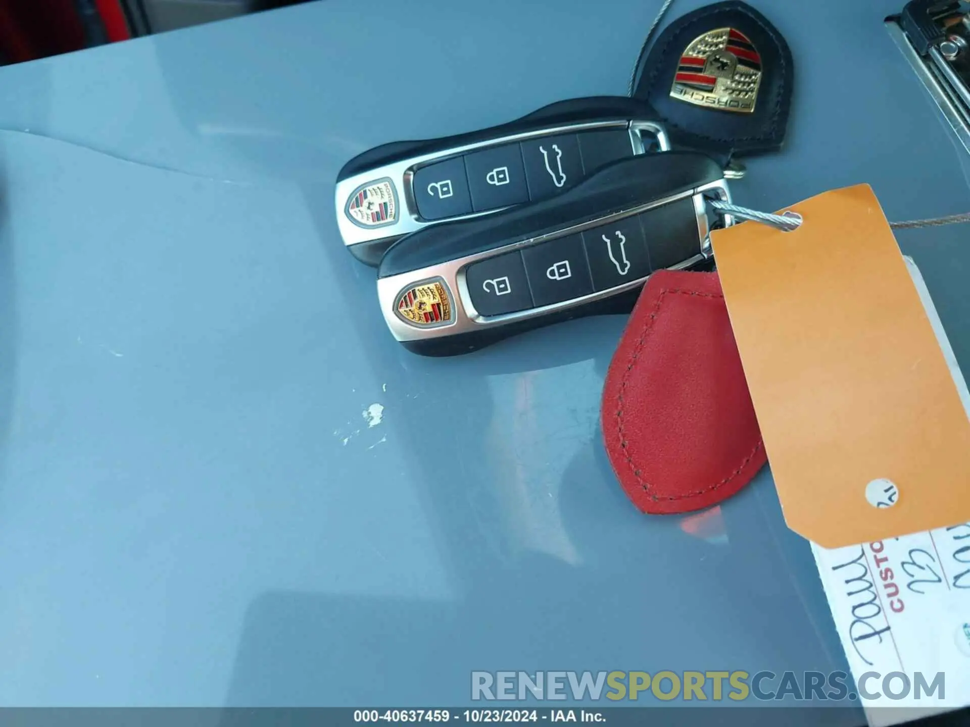 11 fotografías del automóvil dañado WP1AA2AYXPDA07265 PORSCHE CAYENNE 2023