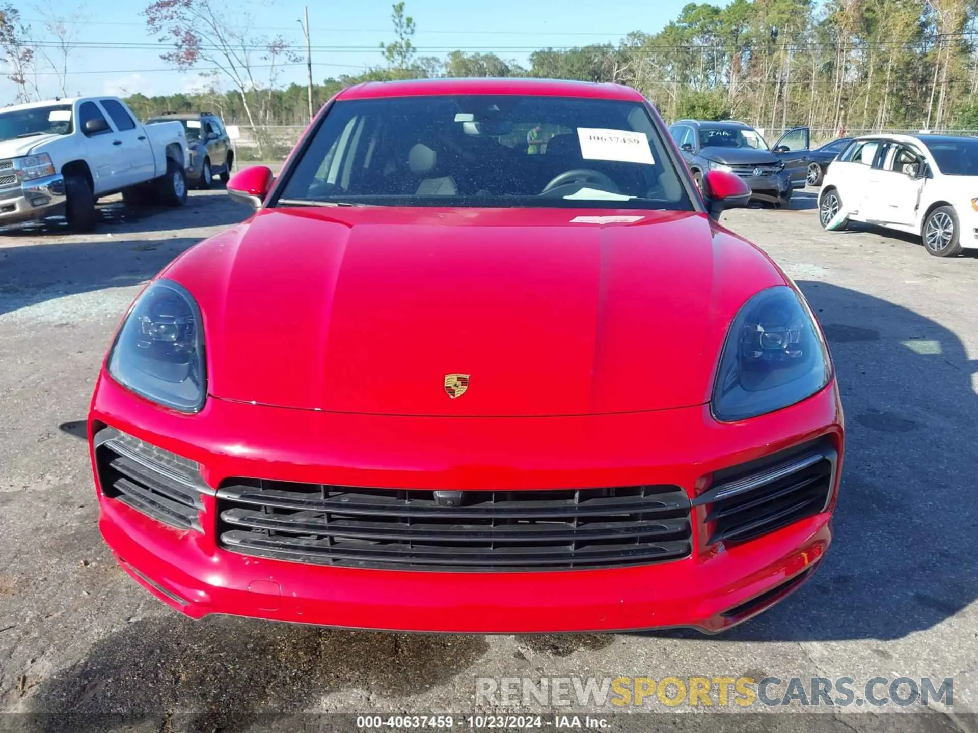 12 fotografías del automóvil dañado WP1AA2AYXPDA07265 PORSCHE CAYENNE 2023