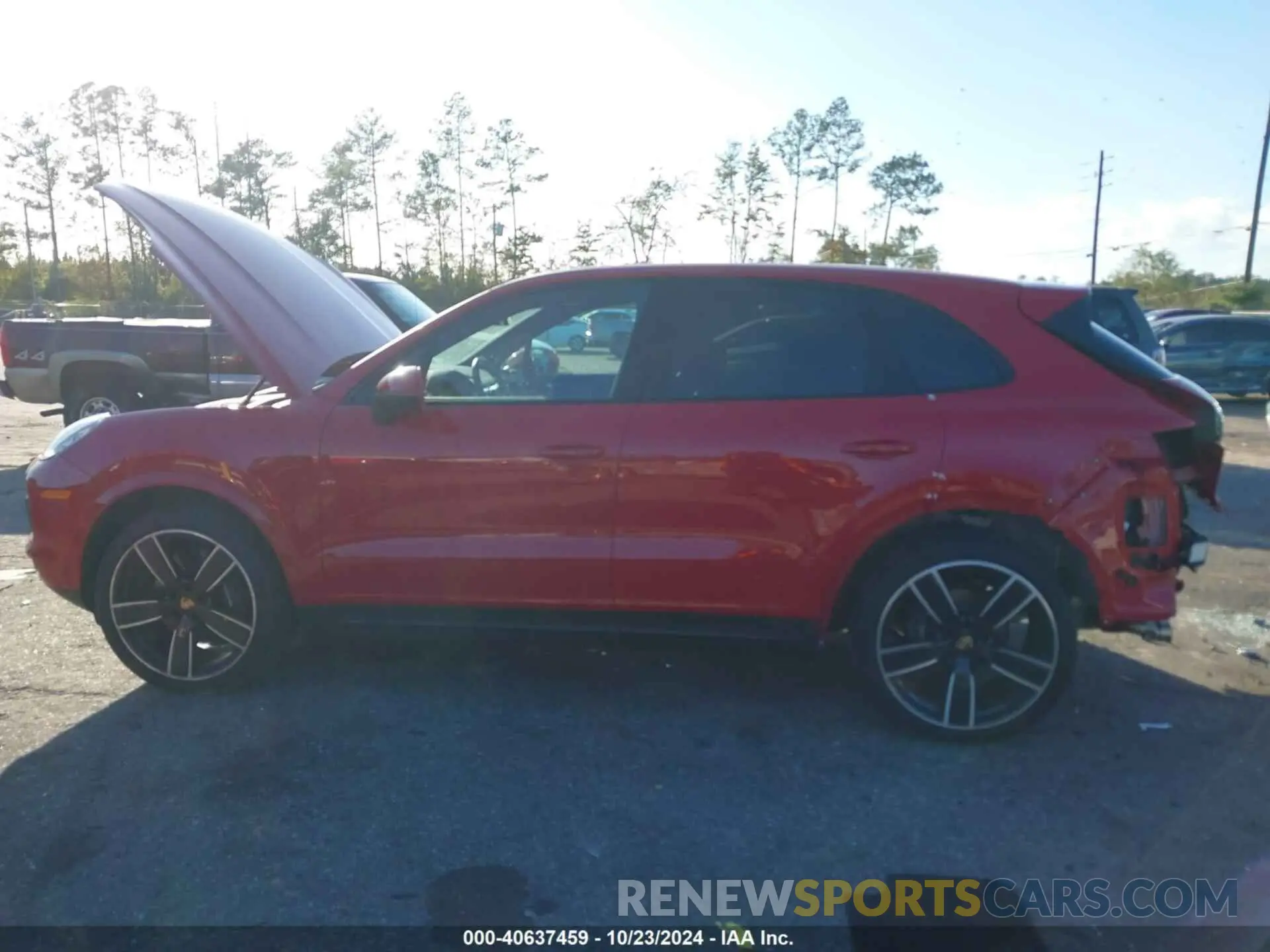 14 fotografías del automóvil dañado WP1AA2AYXPDA07265 PORSCHE CAYENNE 2023