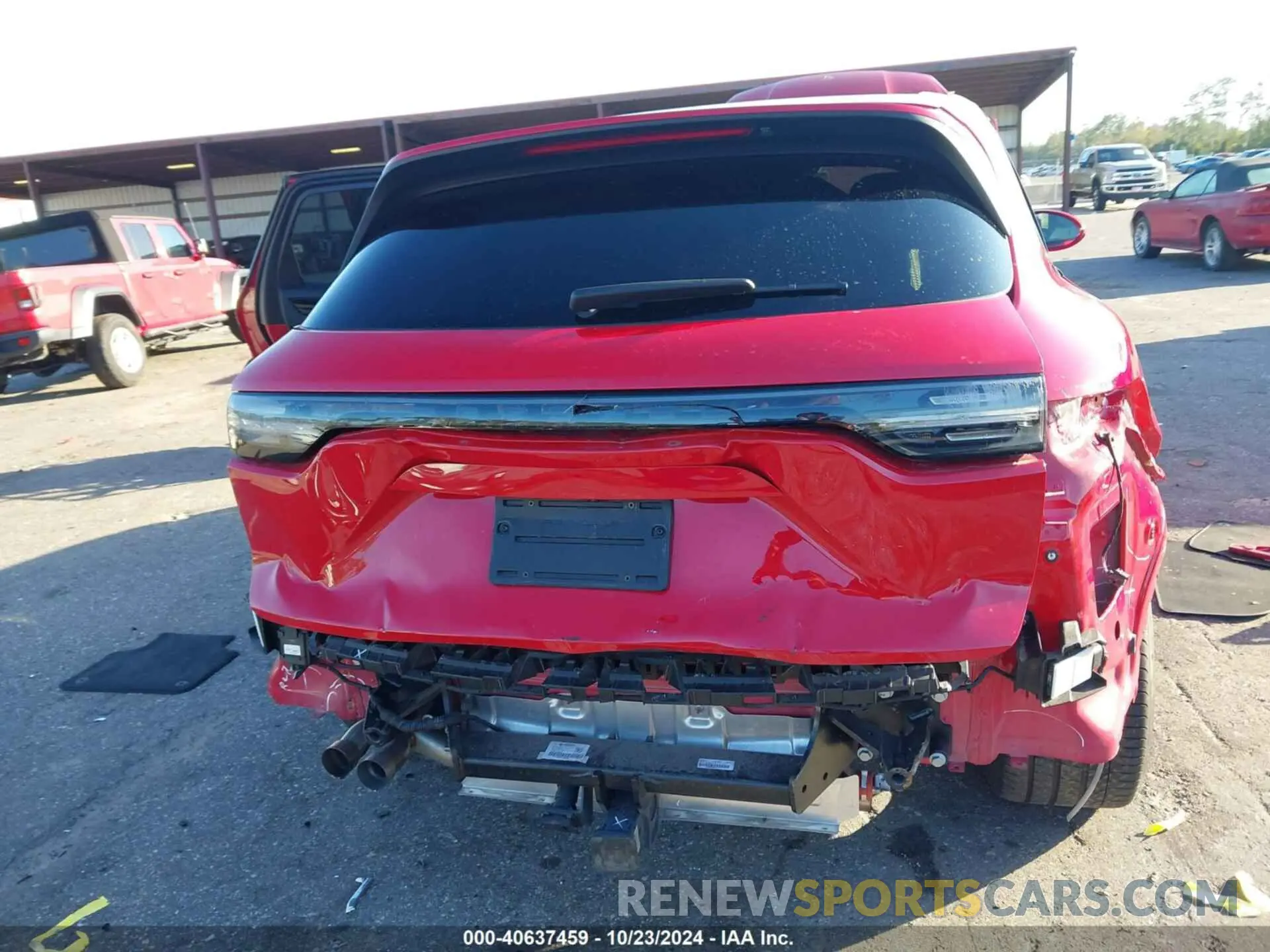 16 fotografías del automóvil dañado WP1AA2AYXPDA07265 PORSCHE CAYENNE 2023