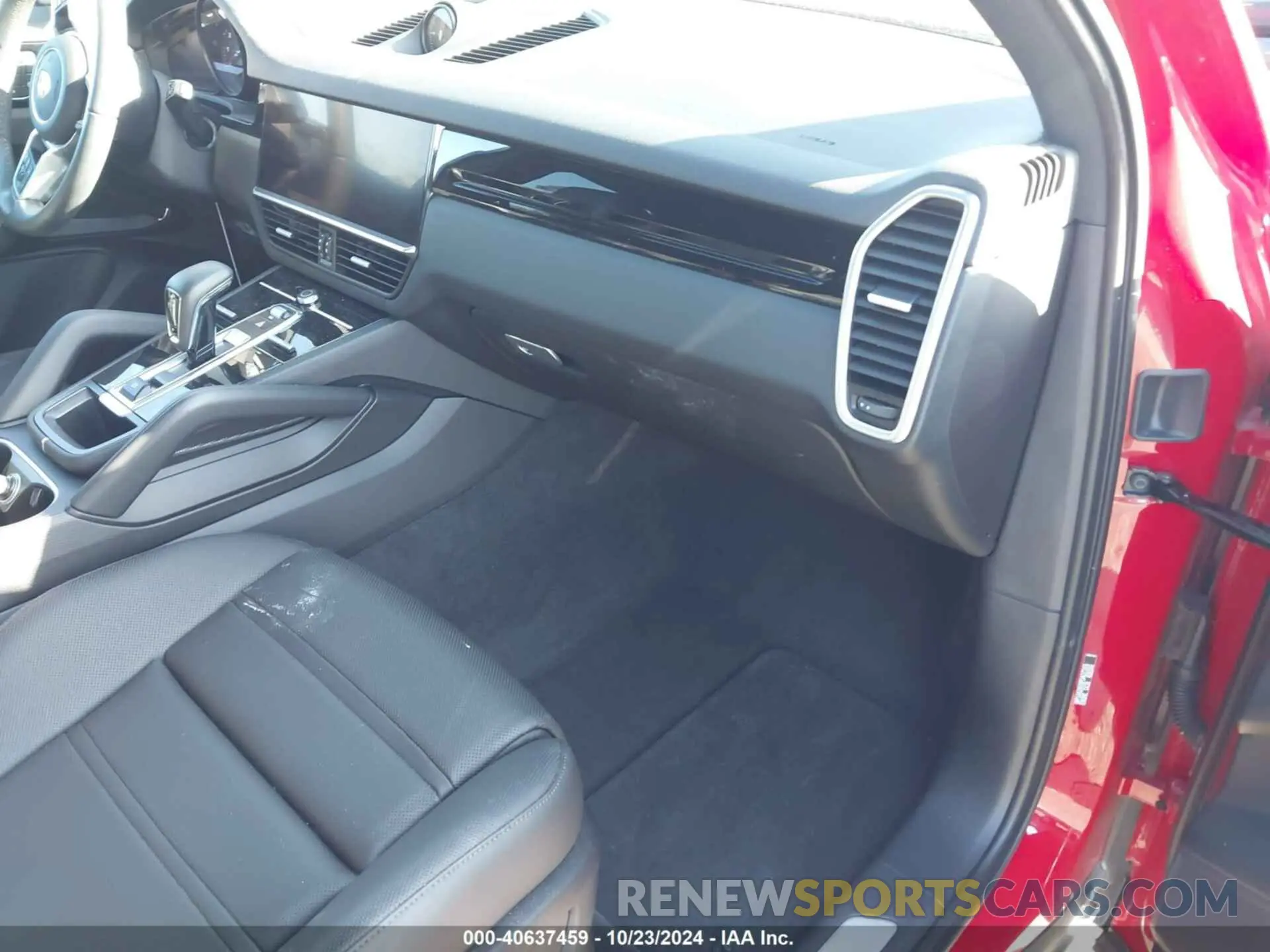 5 fotografías del automóvil dañado WP1AA2AYXPDA07265 PORSCHE CAYENNE 2023