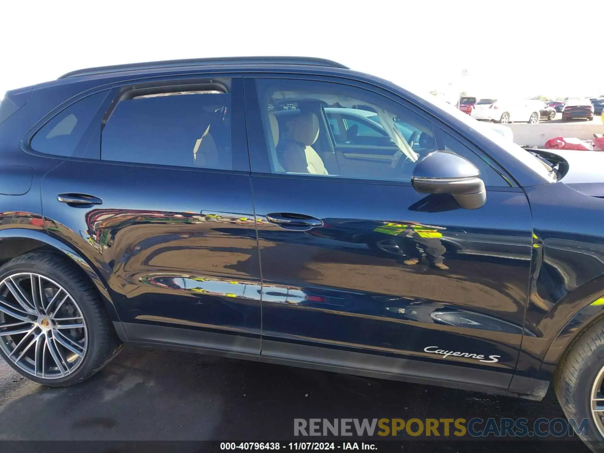 13 fotografías del automóvil dañado WP1AB2AY3PDA15222 PORSCHE CAYENNE 2023