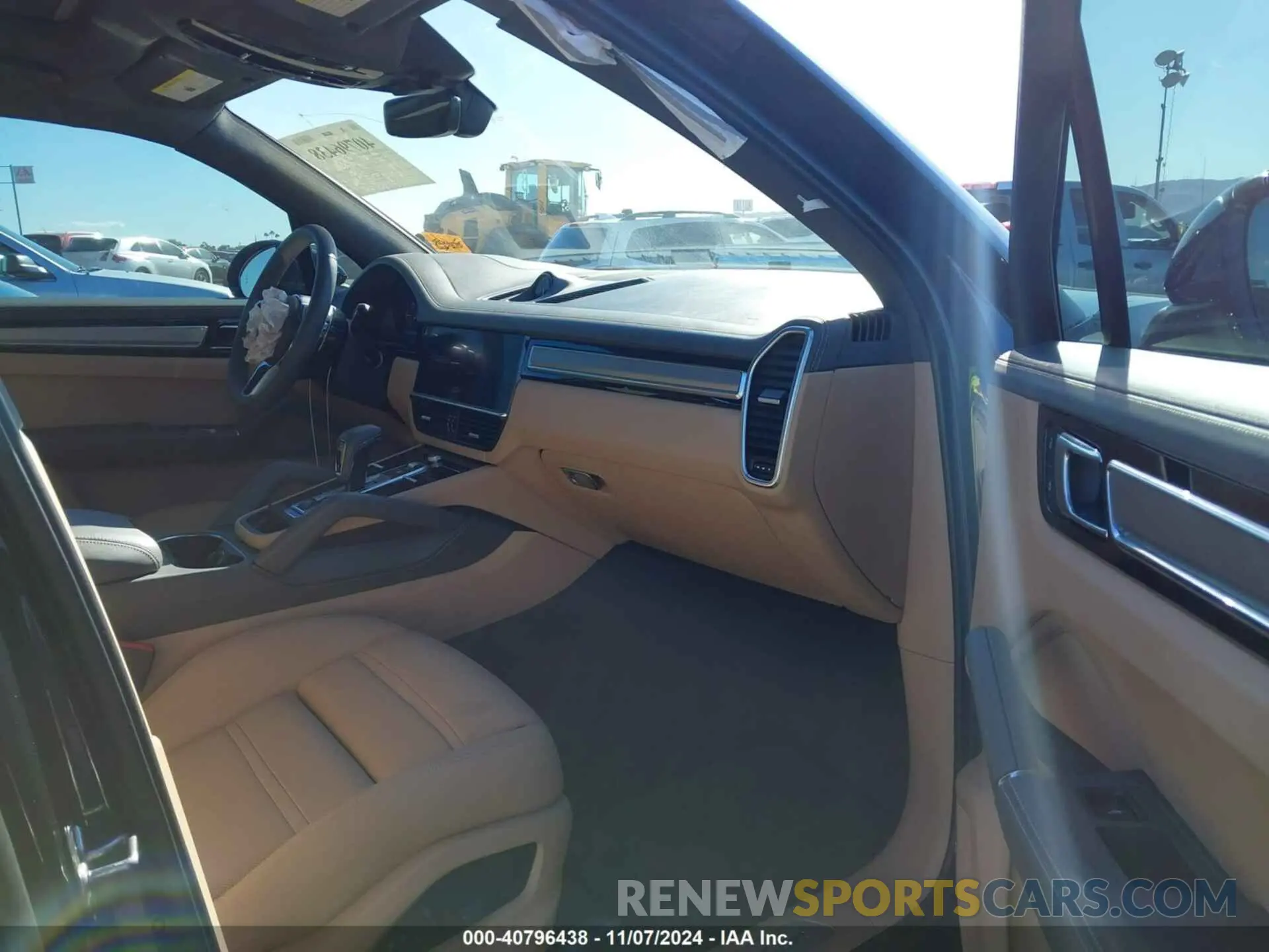 5 fotografías del automóvil dañado WP1AB2AY3PDA15222 PORSCHE CAYENNE 2023