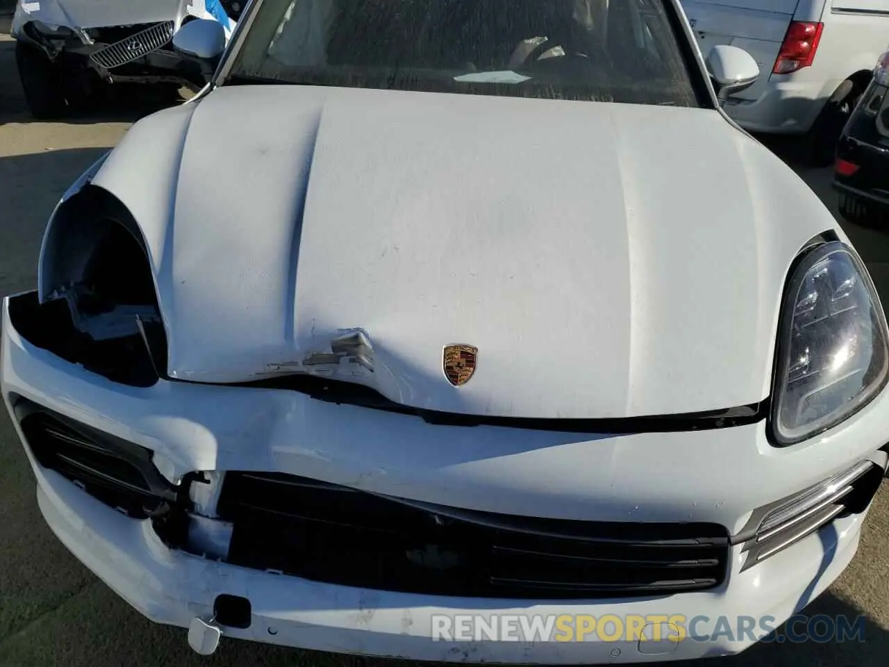 12 fotografías del automóvil dañado WP1AB2AY4PDA14760 PORSCHE CAYENNE 2023