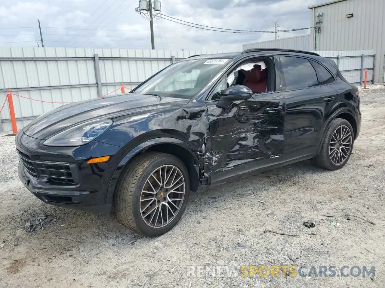 1 fotografías del automóvil dañado WP1AB2AY7PDA14204 PORSCHE CAYENNE 2023