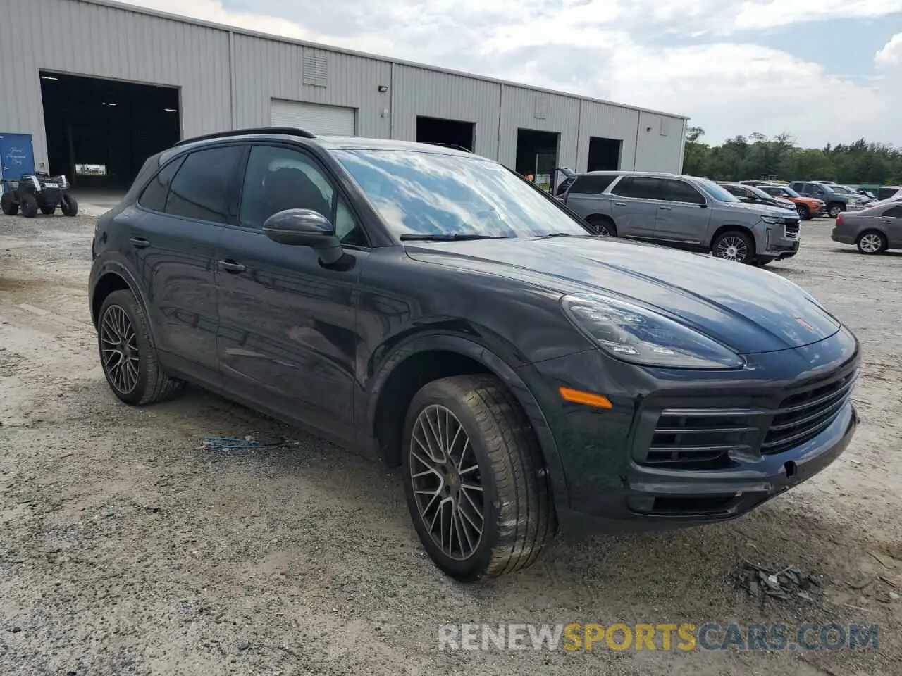 4 fotografías del automóvil dañado WP1AB2AY7PDA14204 PORSCHE CAYENNE 2023