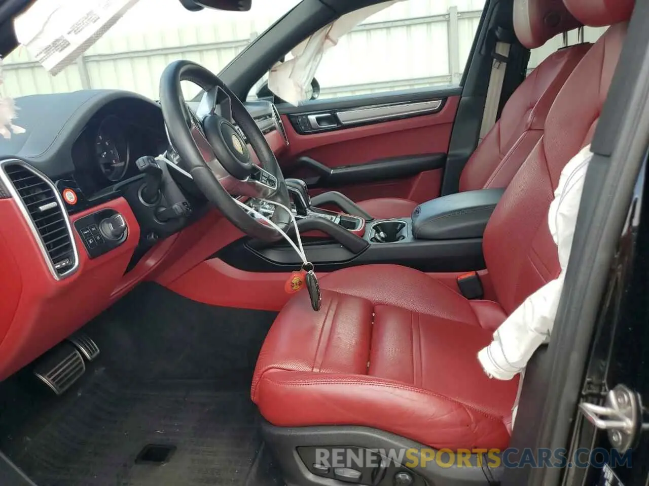7 fotografías del automóvil dañado WP1AB2AY7PDA14204 PORSCHE CAYENNE 2023