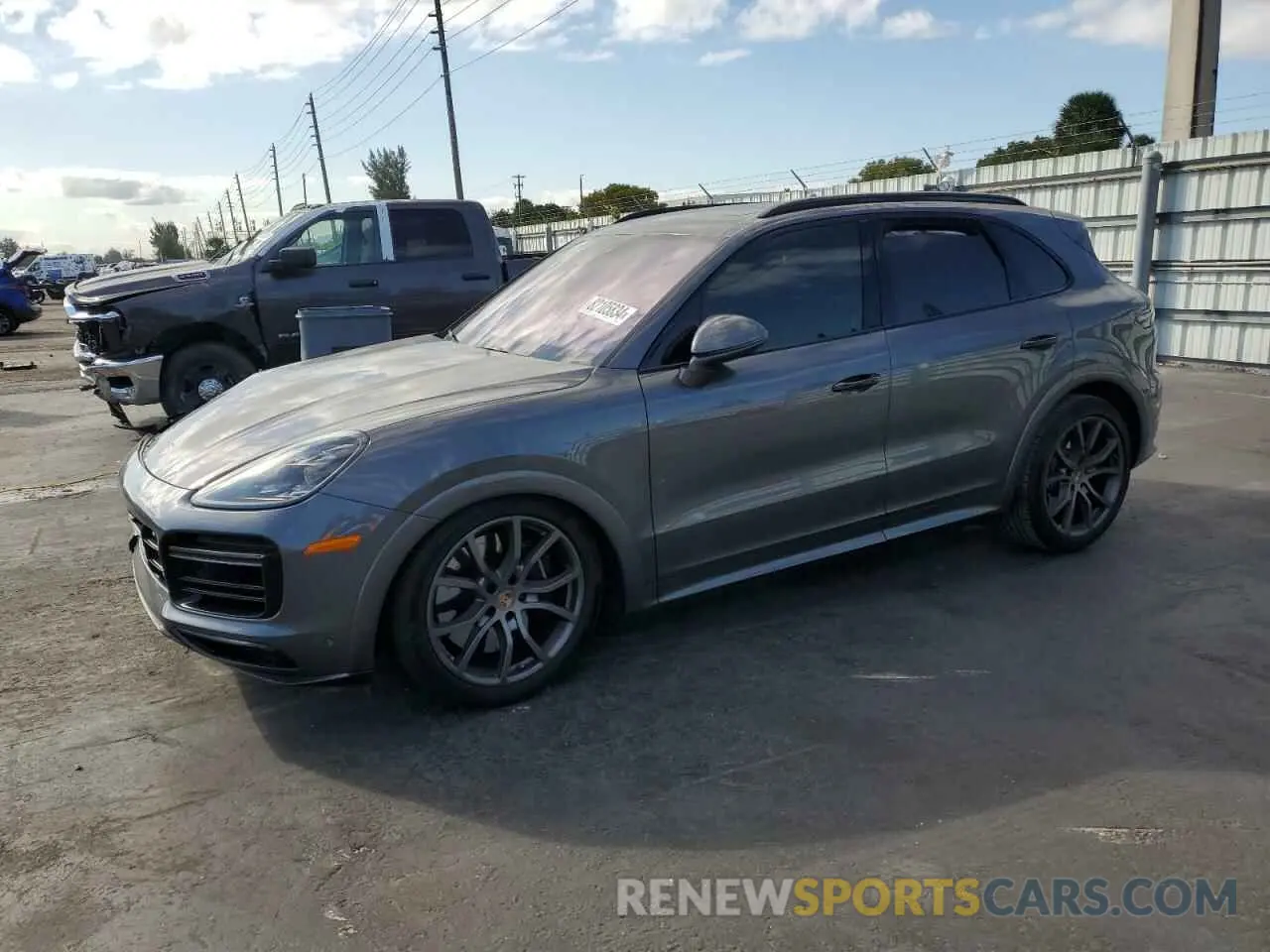 1 fotografías del automóvil dañado WP1AF2AY2PDA20481 PORSCHE CAYENNE 2023