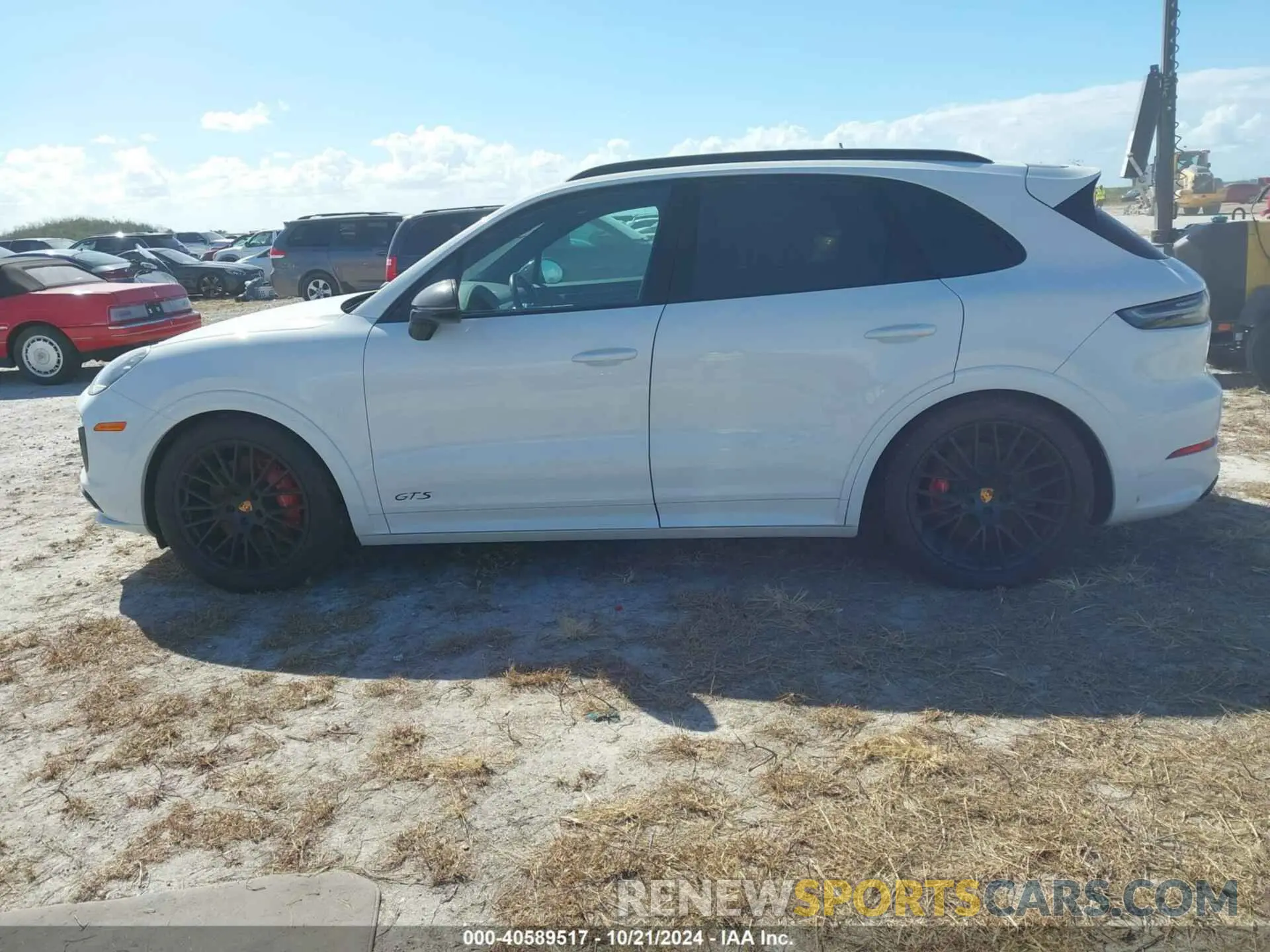 13 fotografías del automóvil dañado WP1AG2AY0PDA18452 PORSCHE CAYENNE 2023
