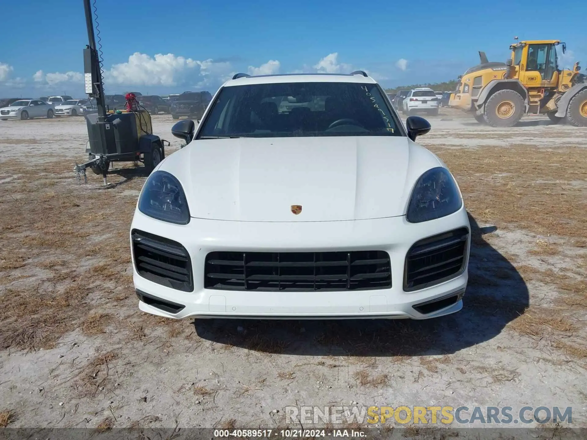 6 fotografías del automóvil dañado WP1AG2AY0PDA18452 PORSCHE CAYENNE 2023