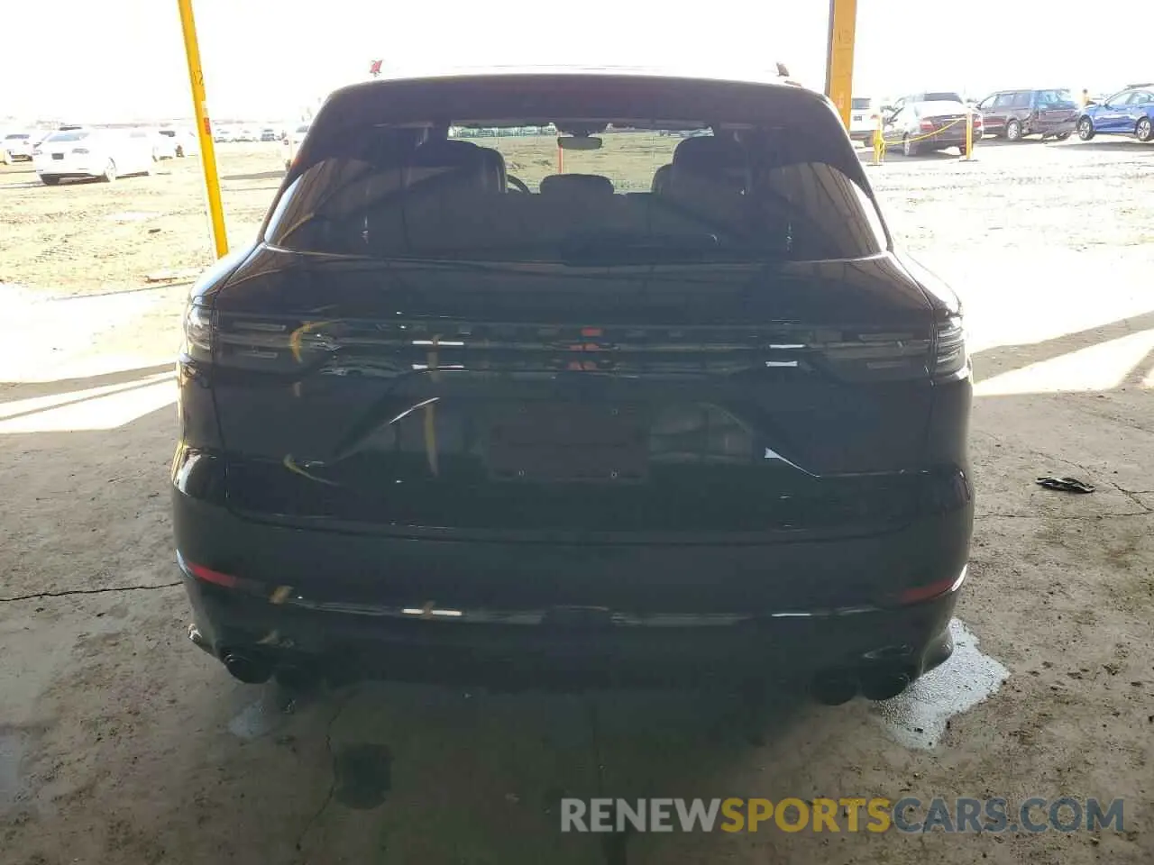 6 fotografías del automóvil dañado WP1AG2AY5PDA18270 PORSCHE CAYENNE 2023