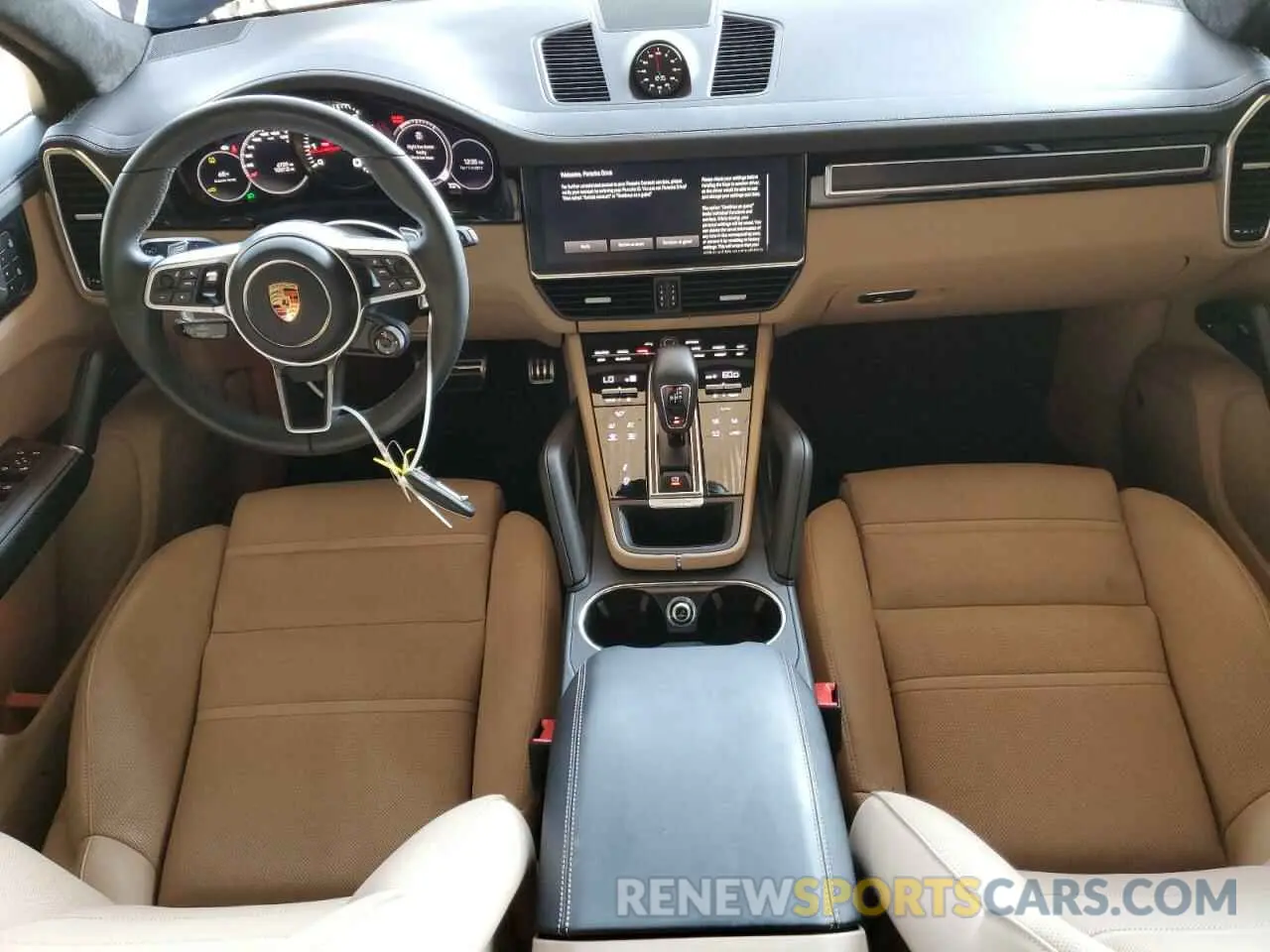 8 fotografías del automóvil dañado WP1AG2AY5PDA18270 PORSCHE CAYENNE 2023