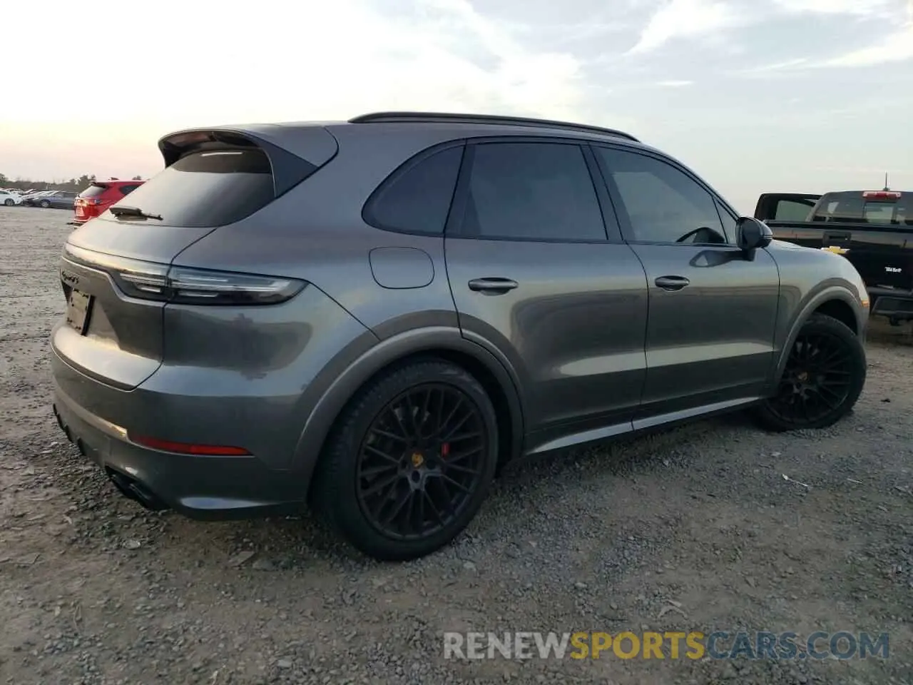 3 fotografías del automóvil dañado WP1AG2AY9PDA18420 PORSCHE CAYENNE 2023