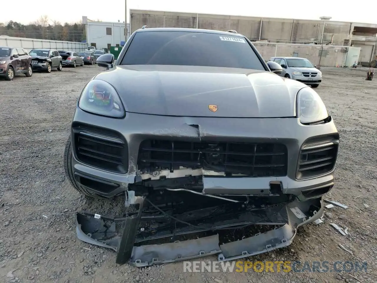 5 fotografías del automóvil dañado WP1AG2AY9PDA18420 PORSCHE CAYENNE 2023