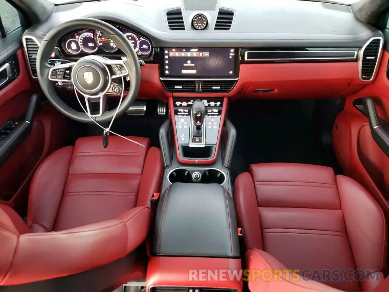 8 fotografías del automóvil dañado WP1AG2AY9PDA18420 PORSCHE CAYENNE 2023