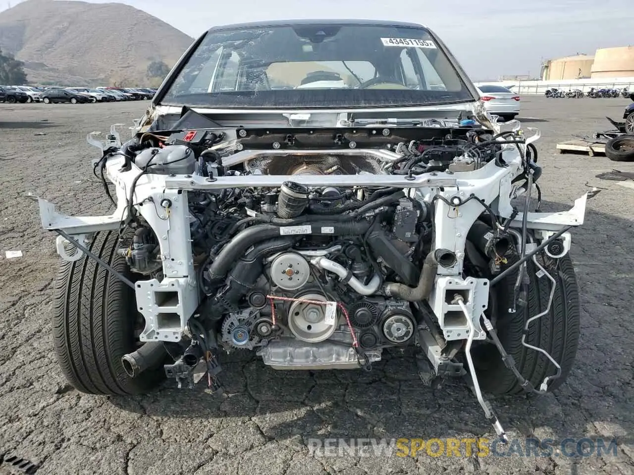 5 fotografías del automóvil dañado WP1BA2AY0PDA27254 PORSCHE CAYENNE 2023