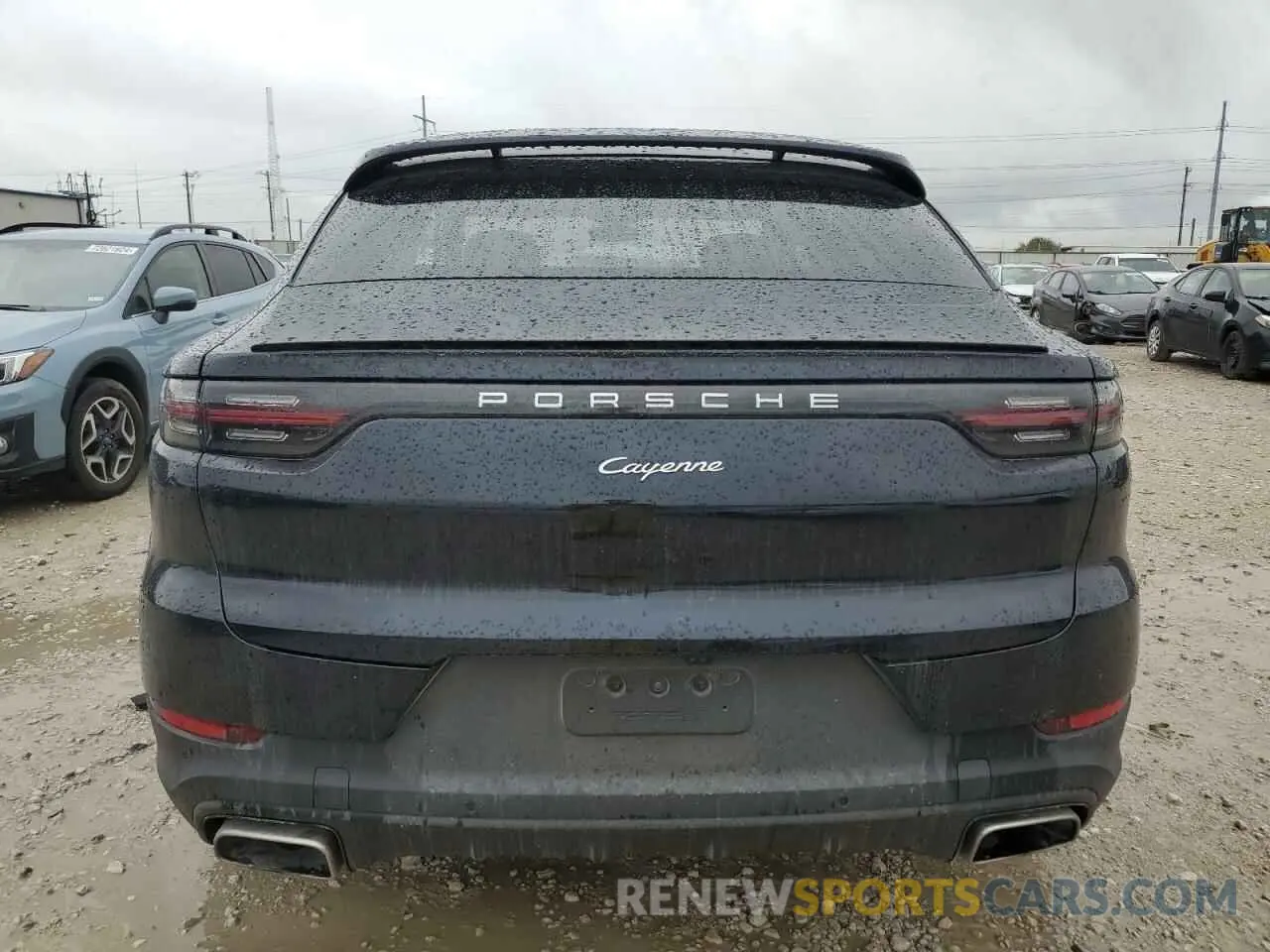 6 fotografías del automóvil dañado WP1BA2AY0PDA27383 PORSCHE CAYENNE 2023