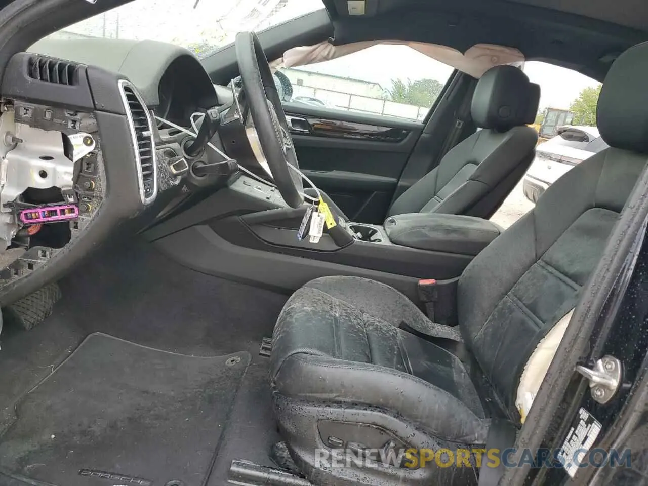 7 fotografías del automóvil dañado WP1BA2AY0PDA27383 PORSCHE CAYENNE 2023
