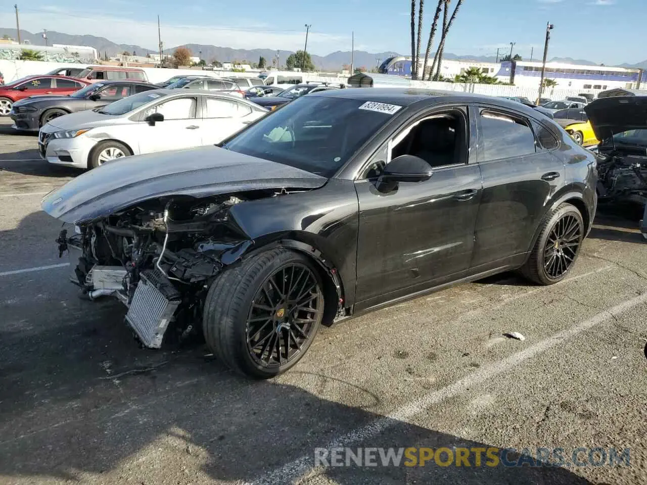 1 fotografías del automóvil dañado WP1BA2AY5PDA26021 PORSCHE CAYENNE 2023