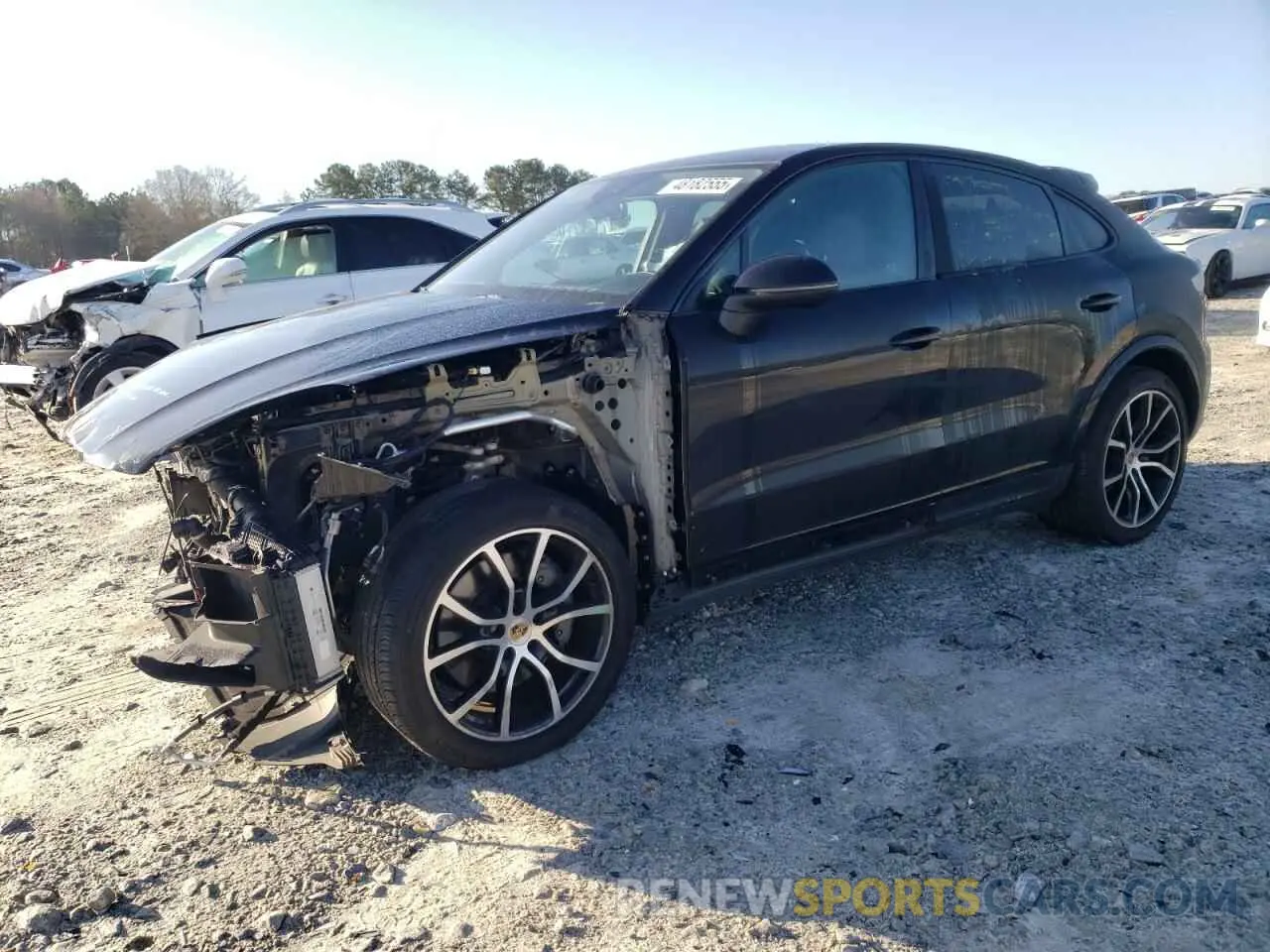 1 fotografías del automóvil dañado WP1BB2AY1PDA30533 PORSCHE CAYENNE 2023