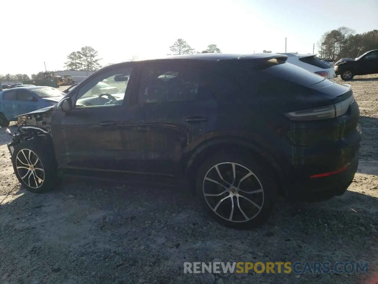 2 fotografías del automóvil dañado WP1BB2AY1PDA30533 PORSCHE CAYENNE 2023