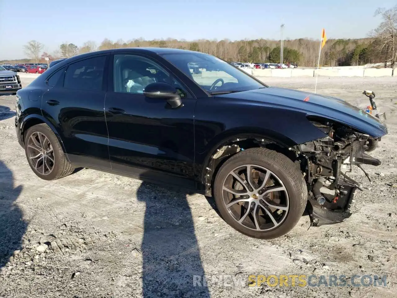 4 fotografías del automóvil dañado WP1BB2AY1PDA30533 PORSCHE CAYENNE 2023