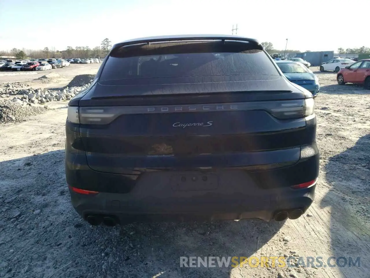 6 fotografías del automóvil dañado WP1BB2AY1PDA30533 PORSCHE CAYENNE 2023