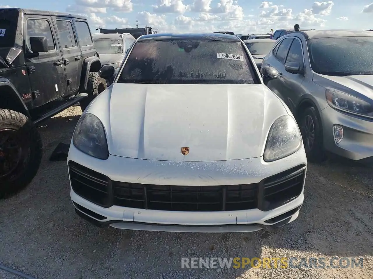 5 fotografías del automóvil dañado WP1BK2AY3PDA39332 PORSCHE CAYENNE 2023