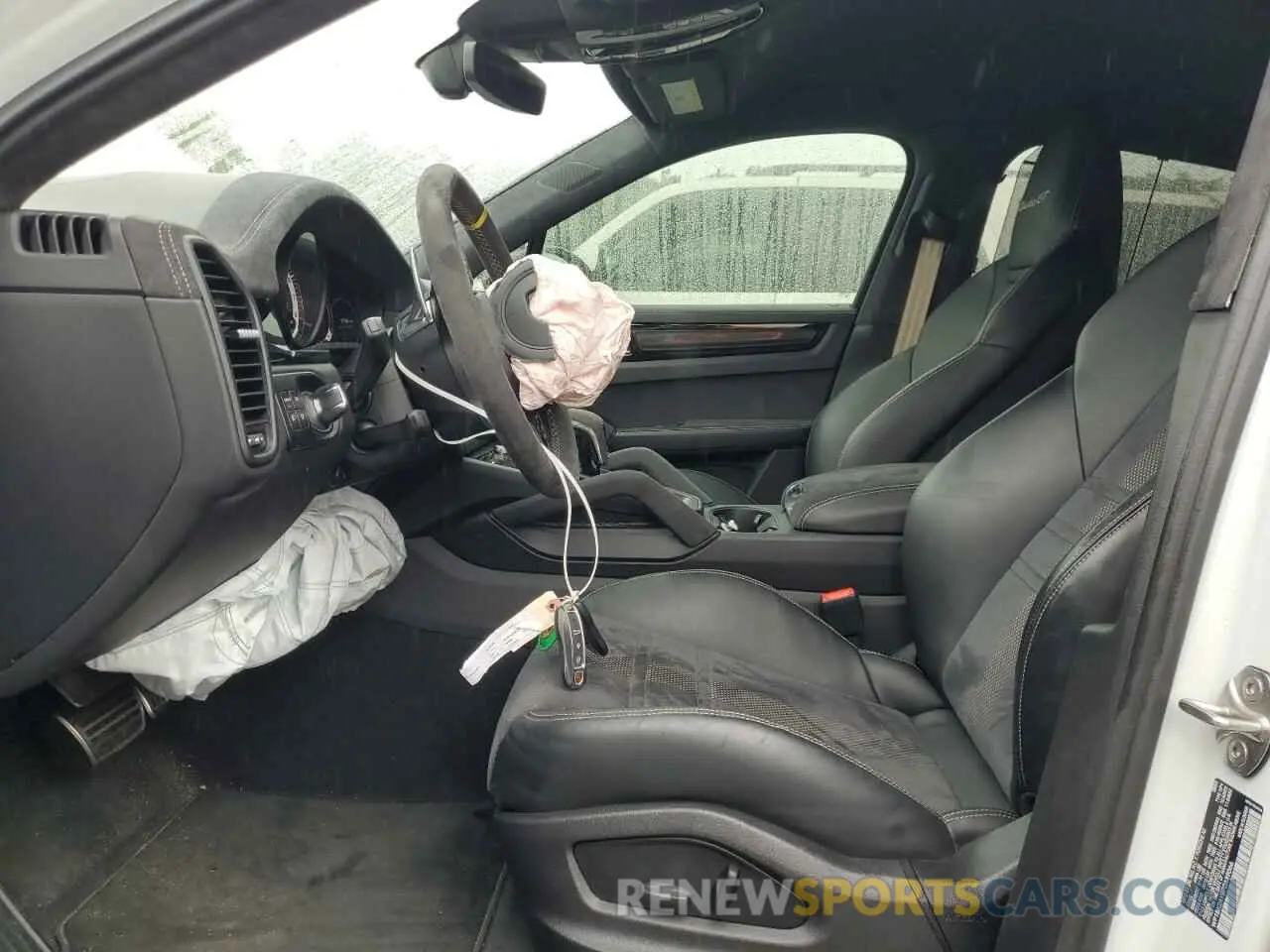 7 fotografías del automóvil dañado WP1BK2AY8PDA39066 PORSCHE CAYENNE 2023