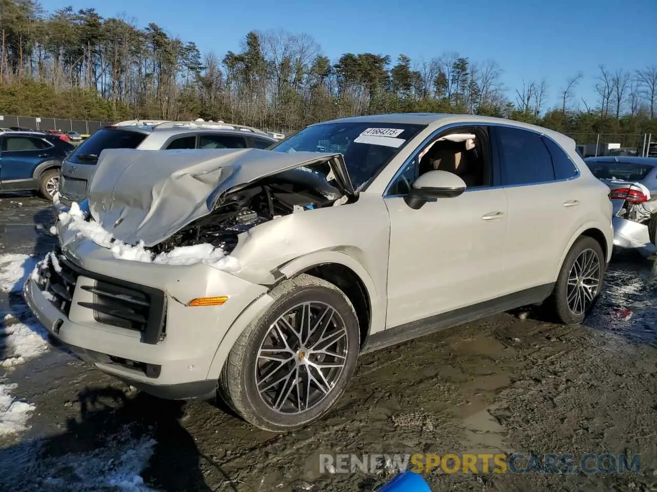 1 fotografías del automóvil dañado WP1AA2AY0RDA11327 PORSCHE CAYENNE 2024