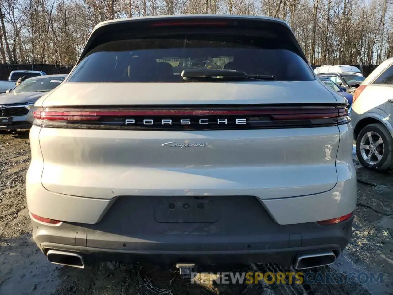 6 fotografías del automóvil dañado WP1AA2AY0RDA11327 PORSCHE CAYENNE 2024