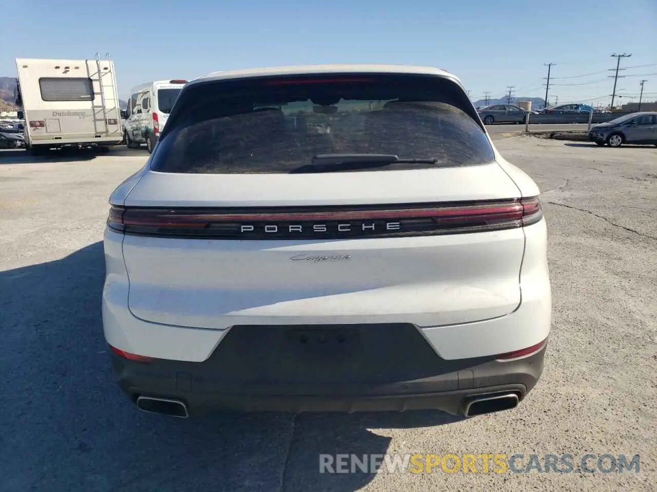 6 fotografías del automóvil dañado WP1AA2AY1RDA04578 PORSCHE CAYENNE 2024